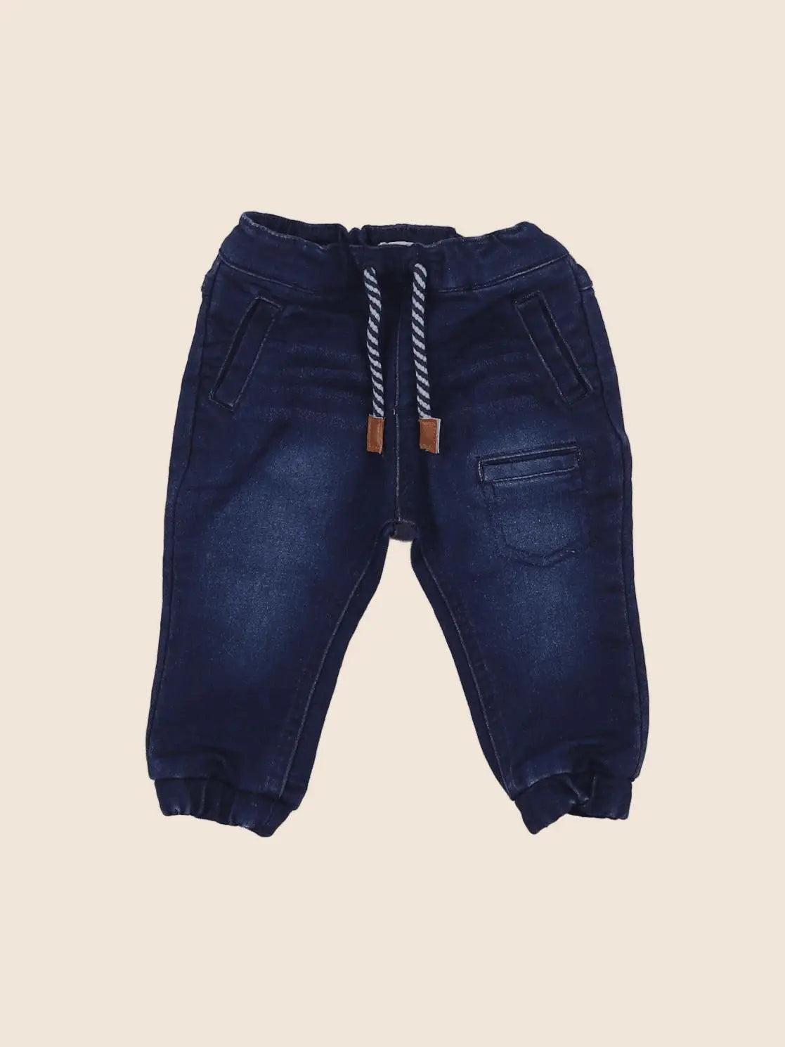 Vertbaudet - jean bleu - 6 mois