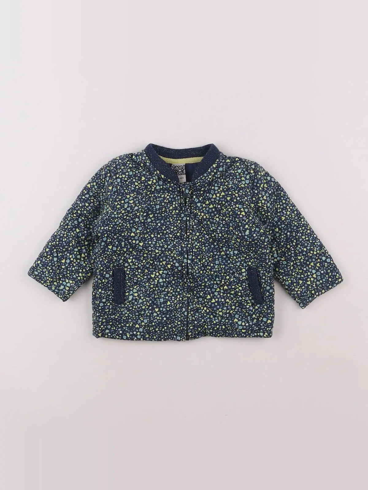 Tape à l'oeil - veste bleu, jaune - 6 mois