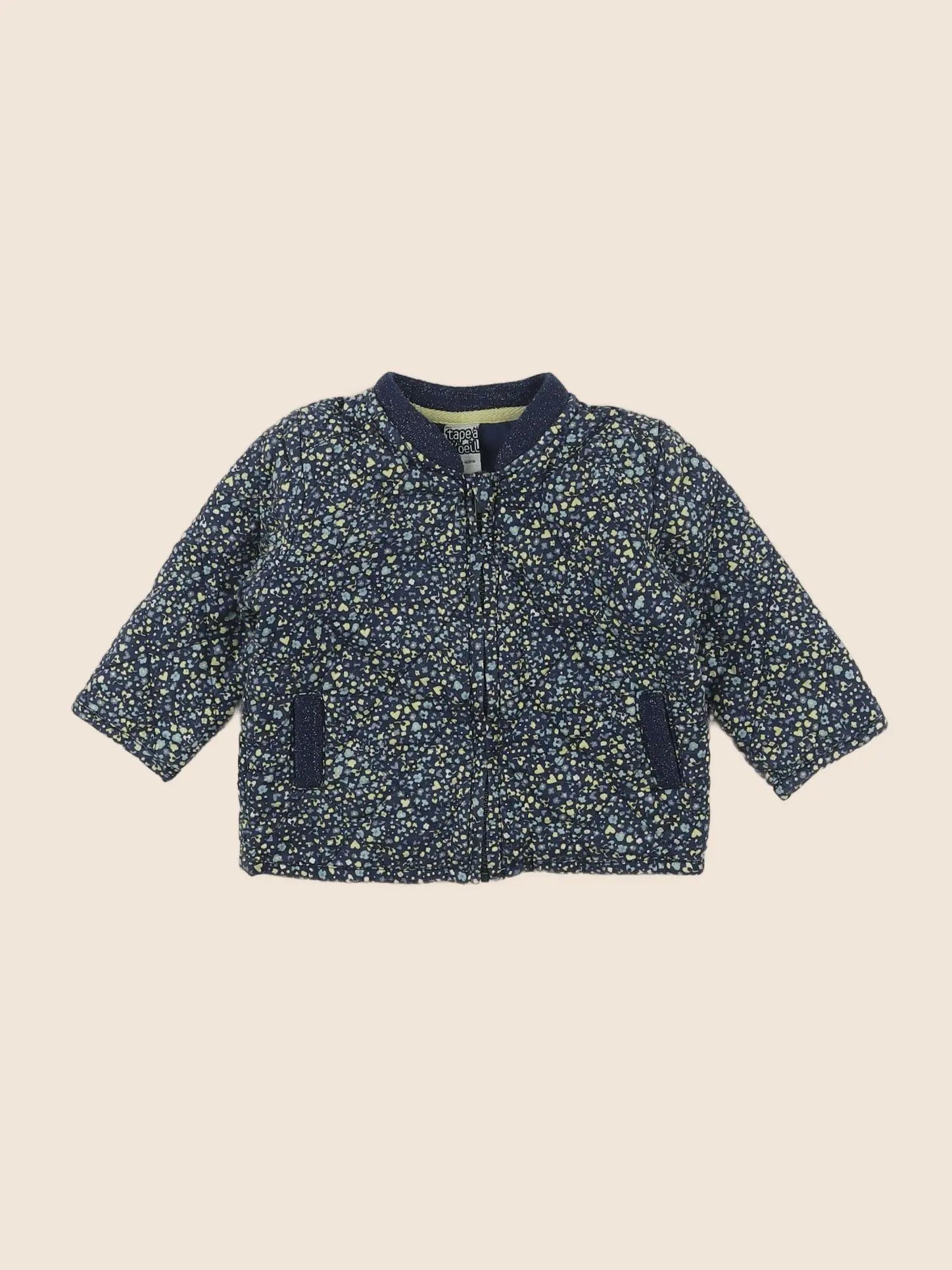 Tape à l'oeil - veste bleu, jaune - 6 mois