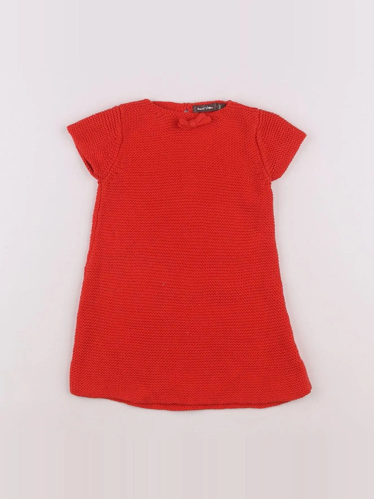 Boutchou - robe rouge - 9 mois