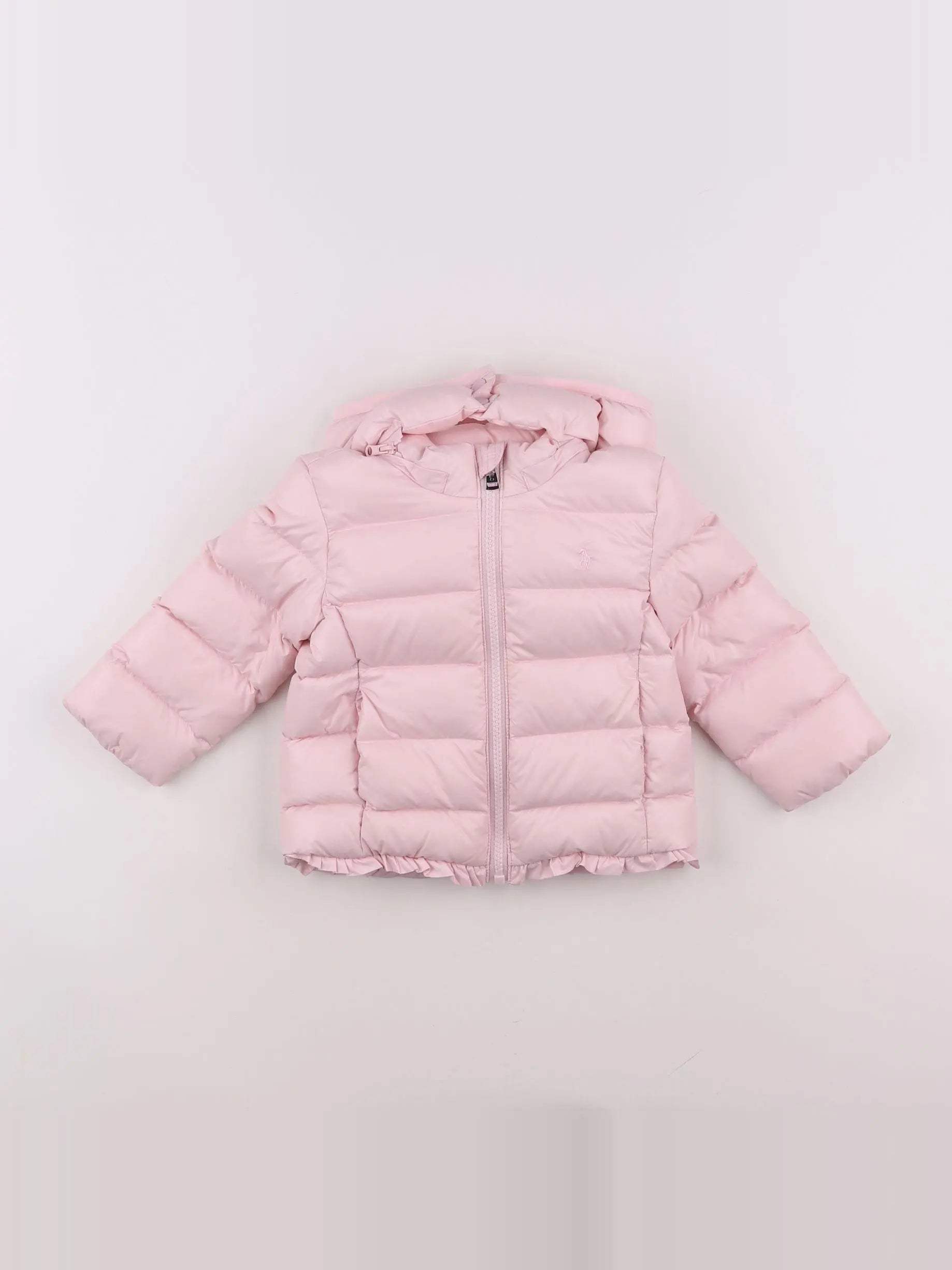 Ralph Lauren - doudoune rose - 12 mois