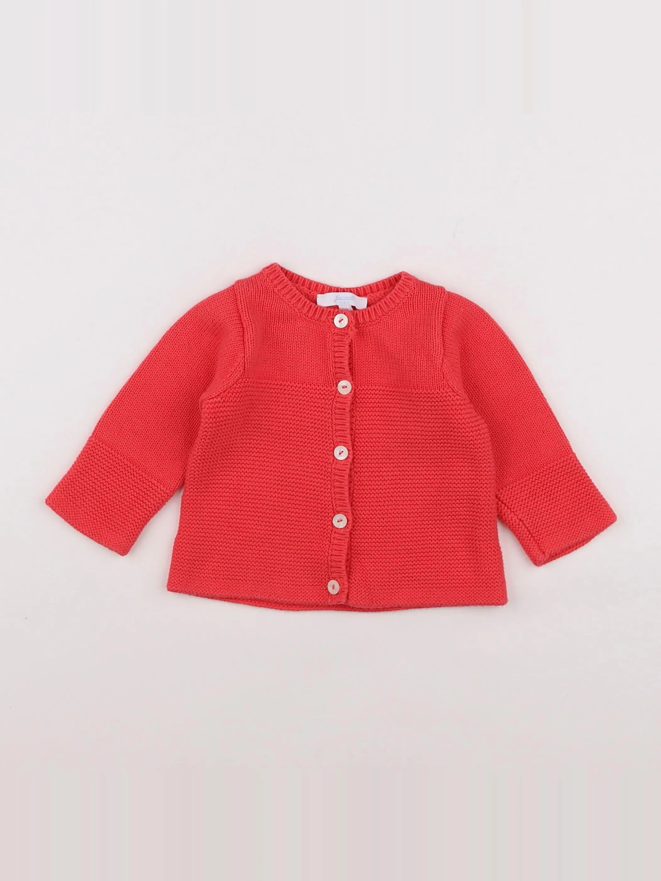 Jacadi - gilet rose - 6 mois