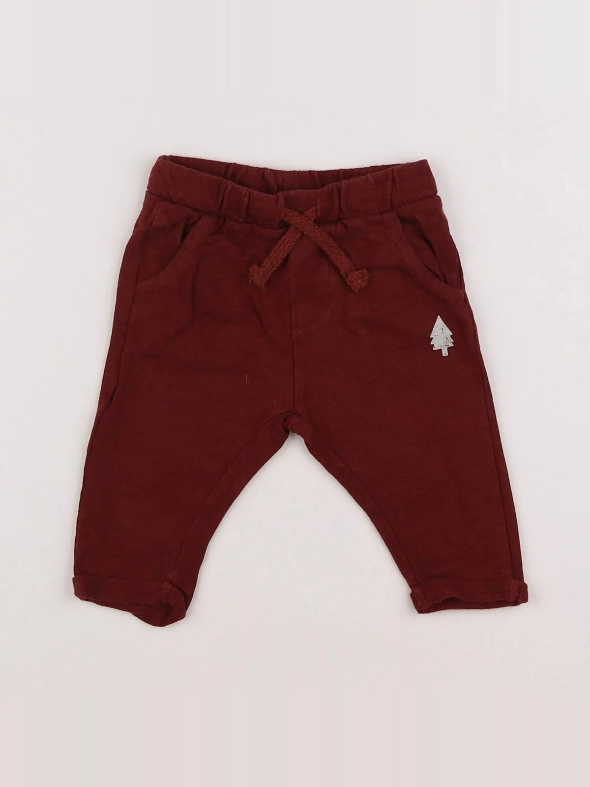 Zara - jogging rouge - 3/6 mois
