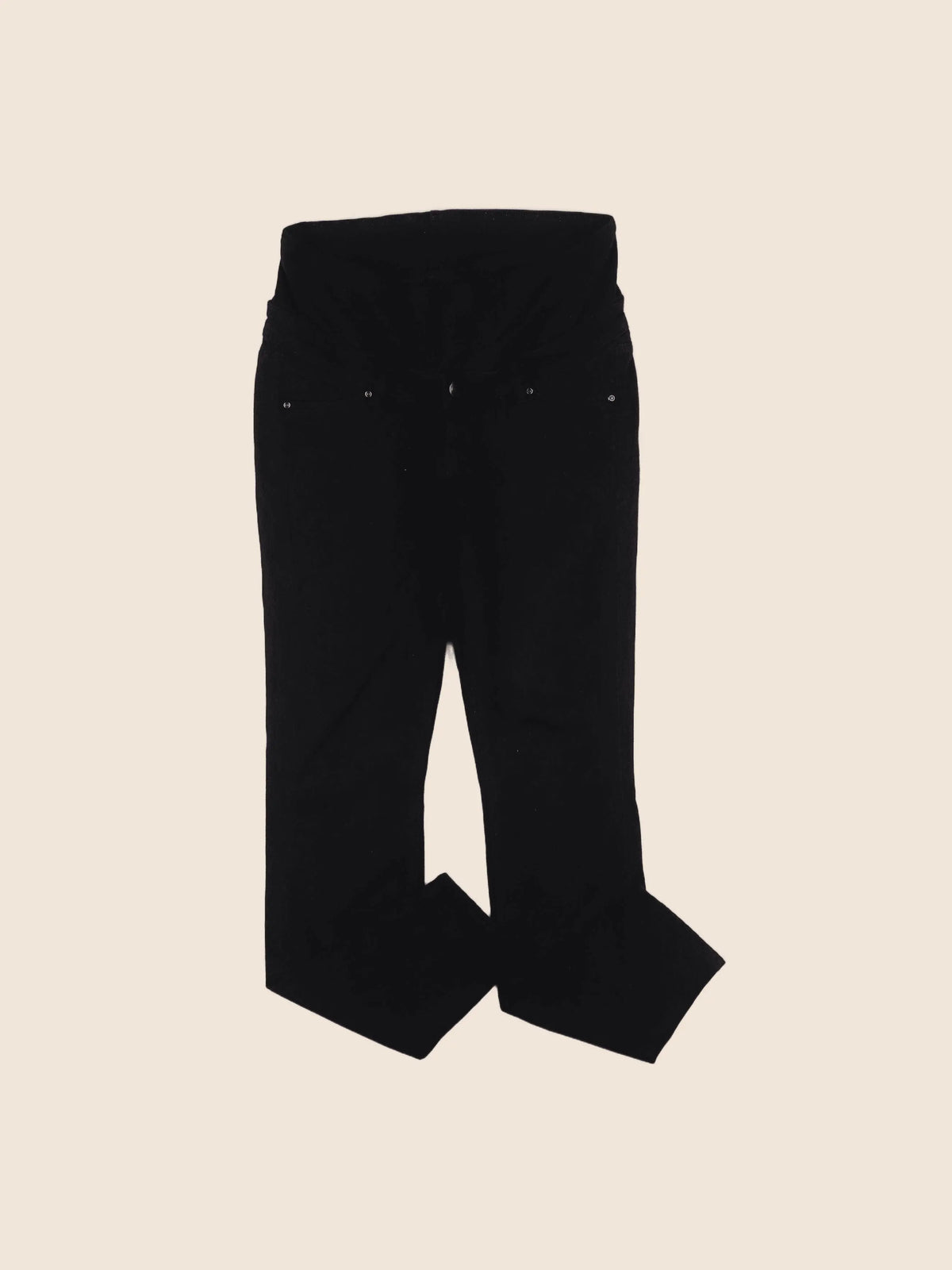 H&M - jean grossesse noir - 38