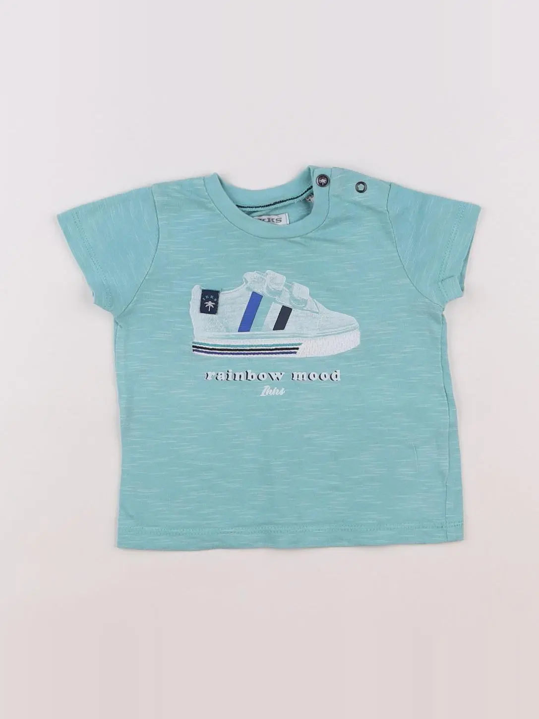 IKKS - tee-shirt bleu - 6 mois