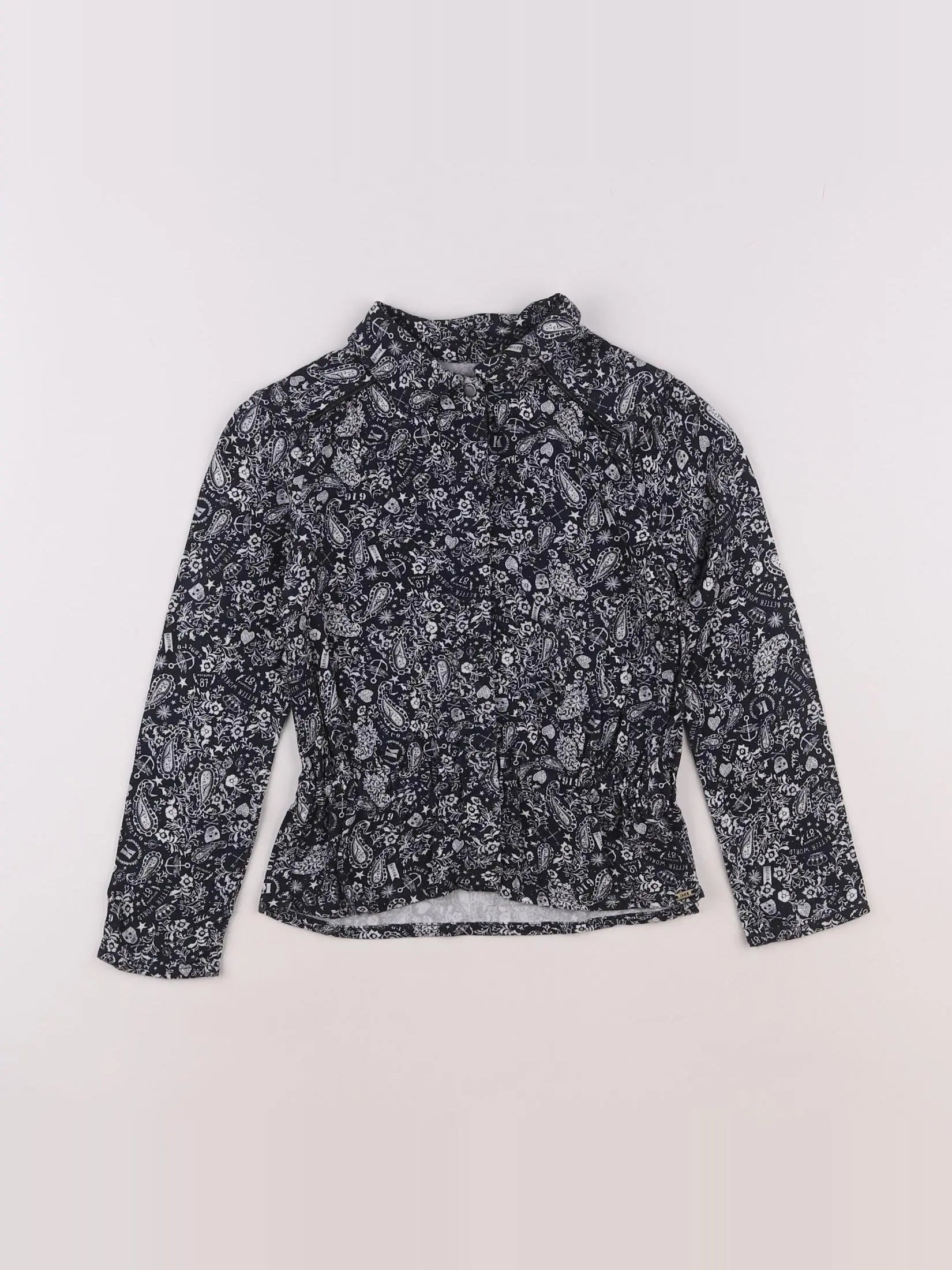 IKKS - chemise noir - 4 ans