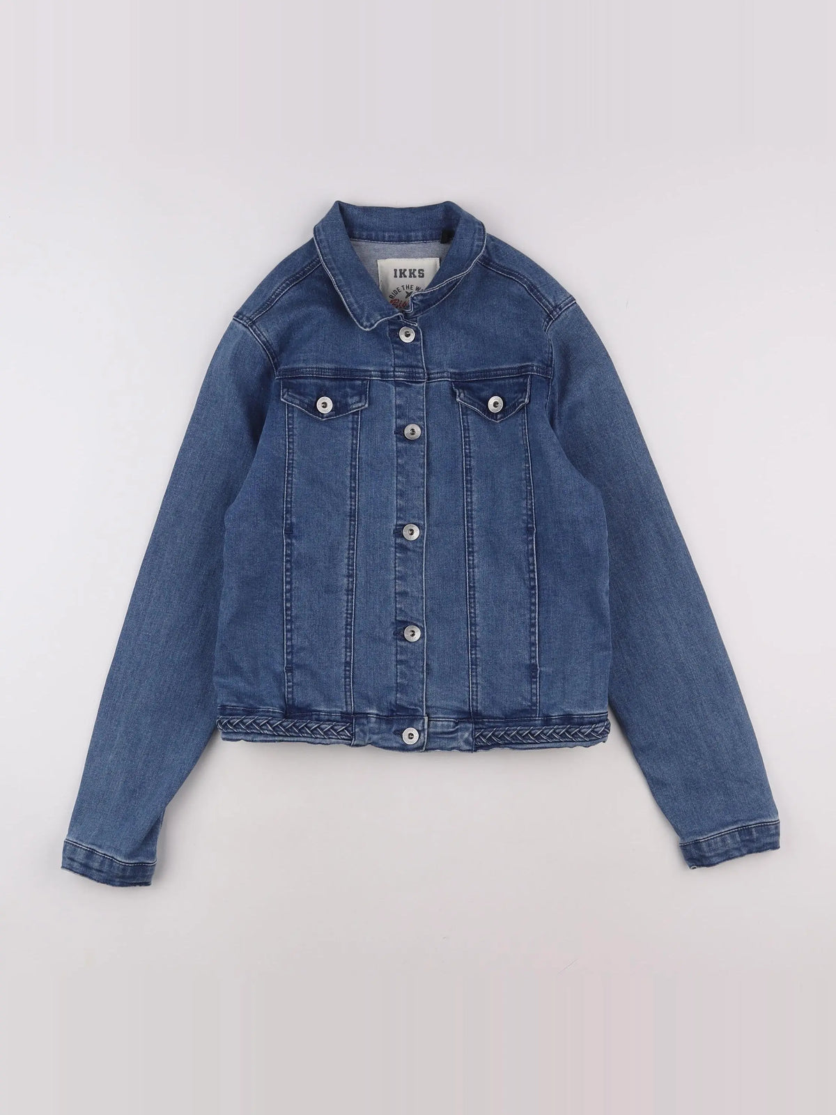 IKKS - veste bleu - 14 ans