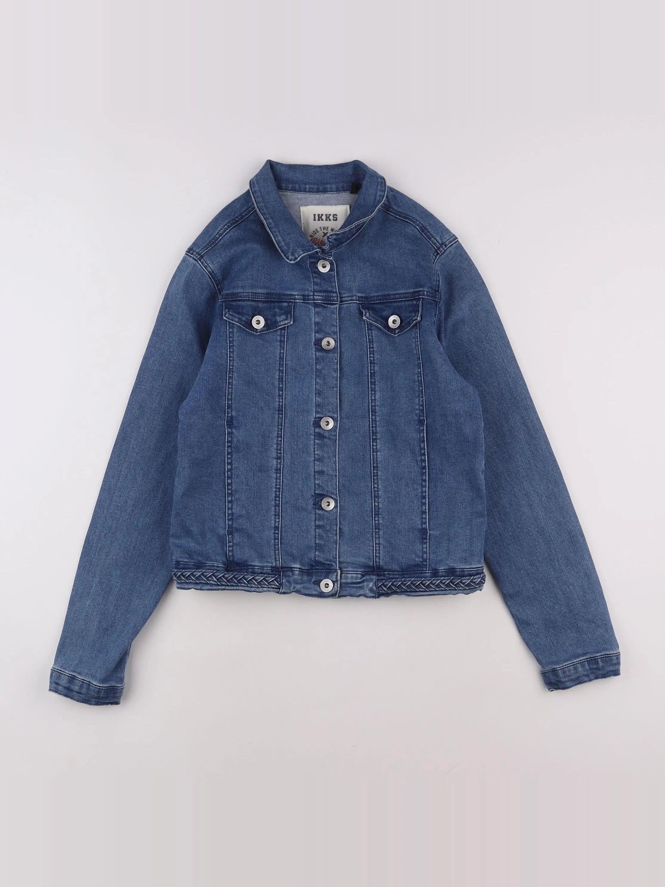 IKKS - veste bleu - 14 ans