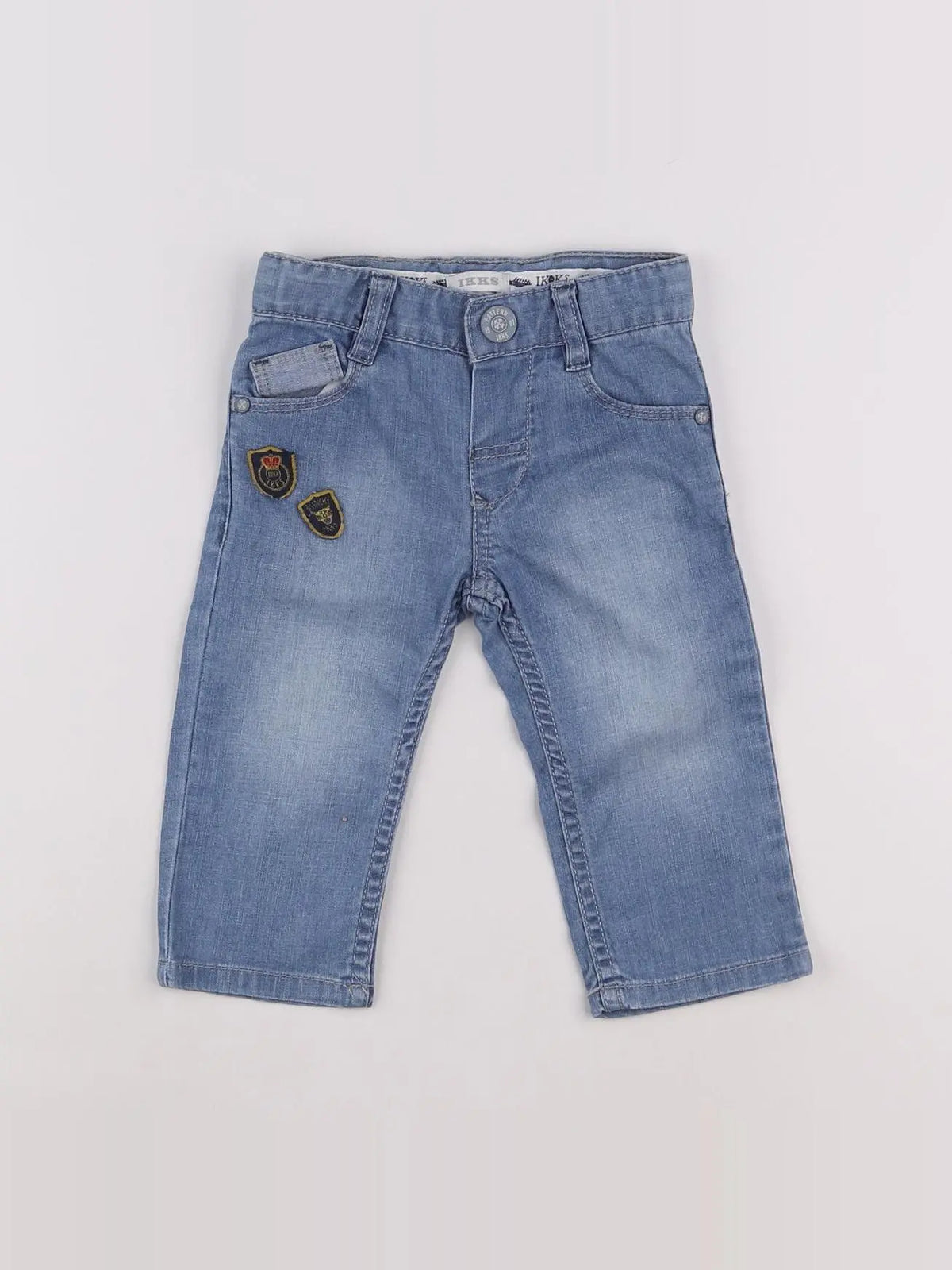 IKKS - jean bleu - 6 mois