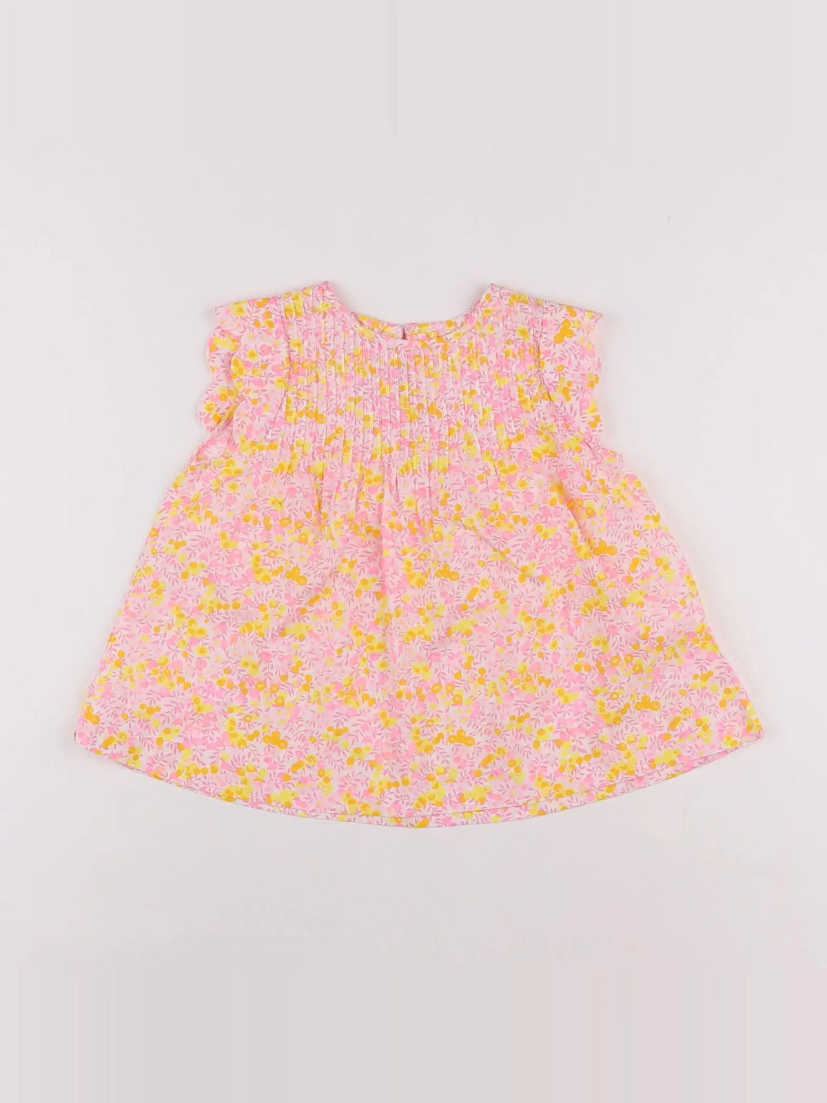 Jacadi - robe liberty multicolore - 6 mois