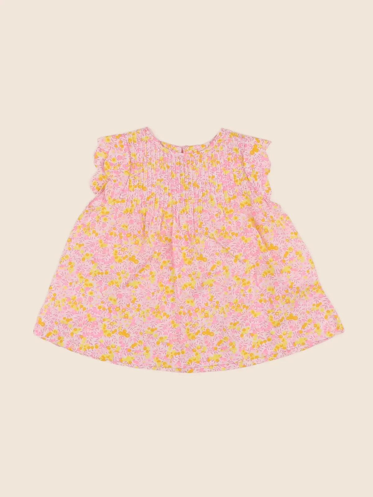 Jacadi - robe liberty multicolore - 6 mois