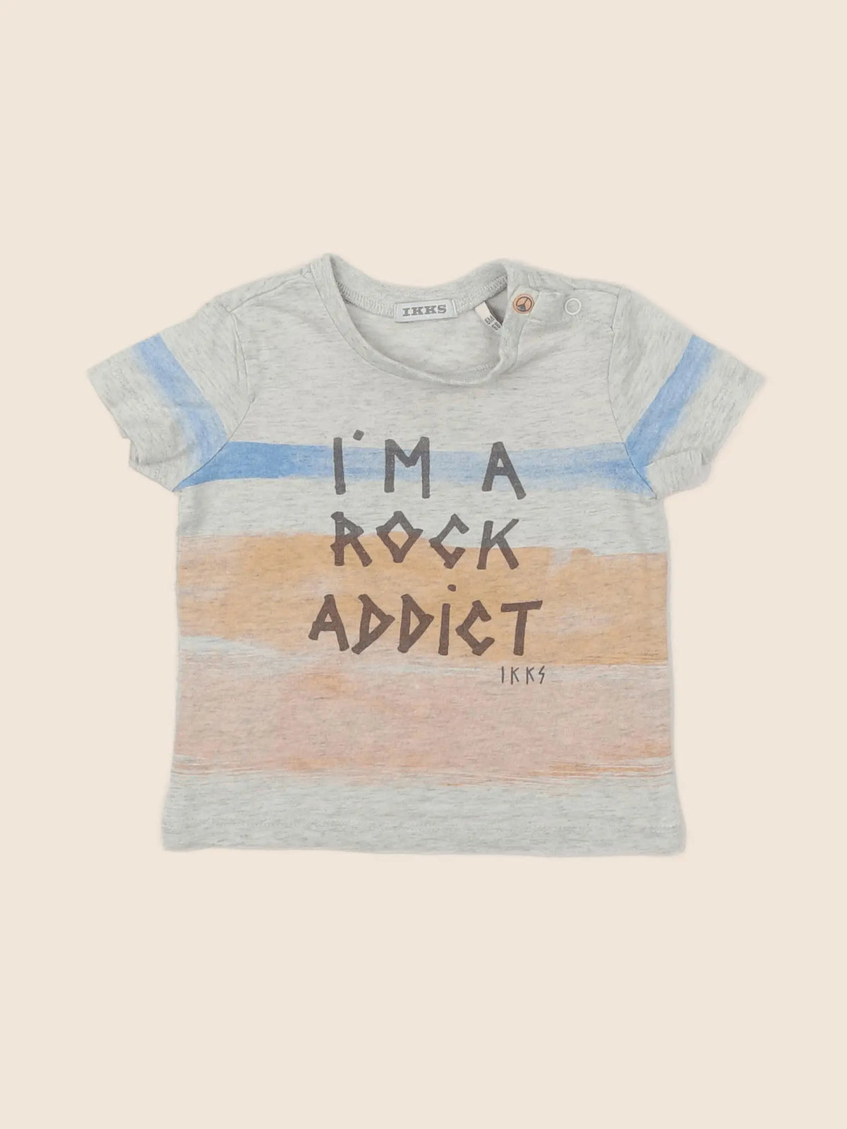IKKS - tee-shirt multicolore - 6 mois
