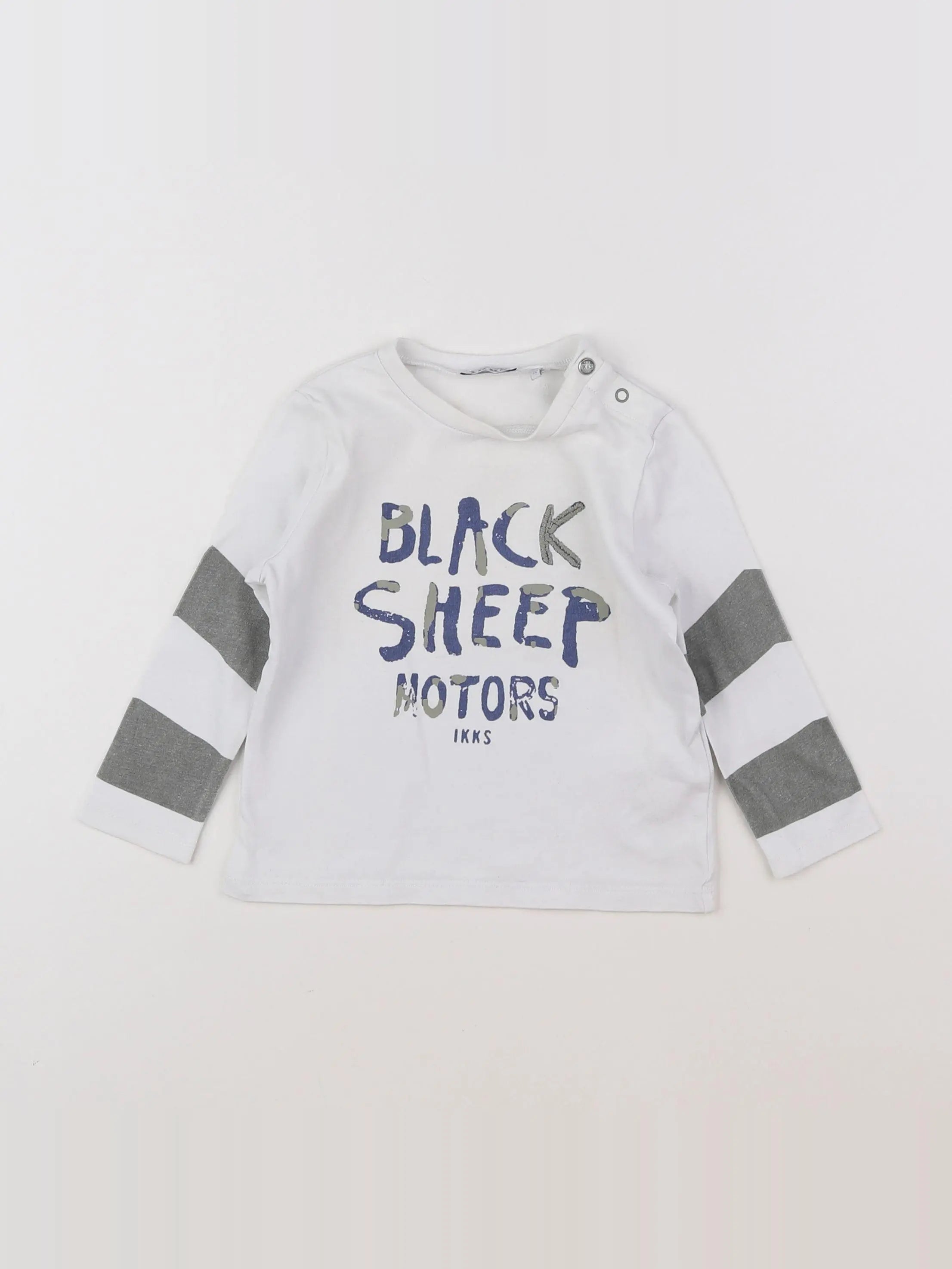 IKKS - tee-shirt blanc - 12 mois