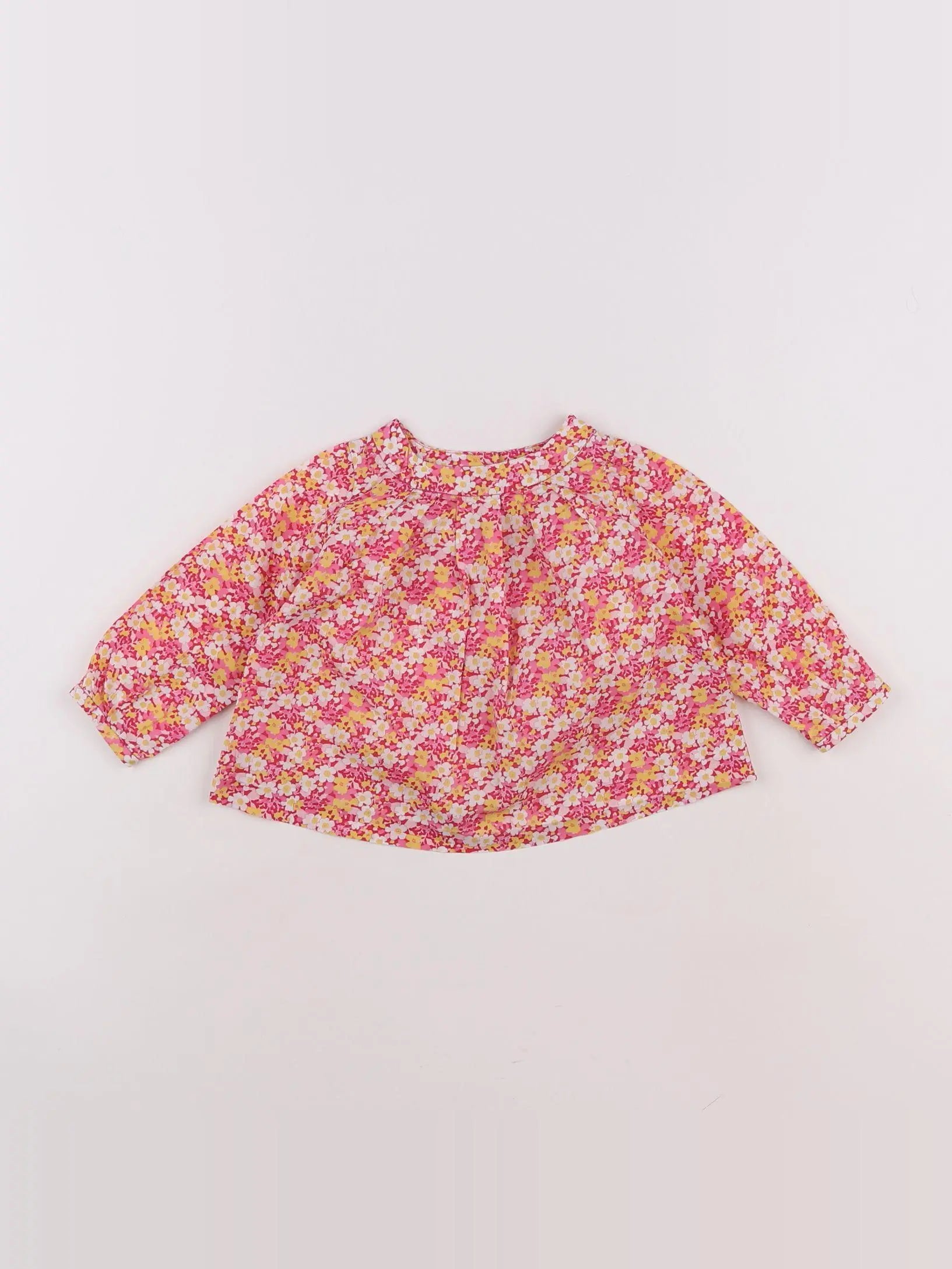 Jacadi - blouse liberty multicolore - 6 mois