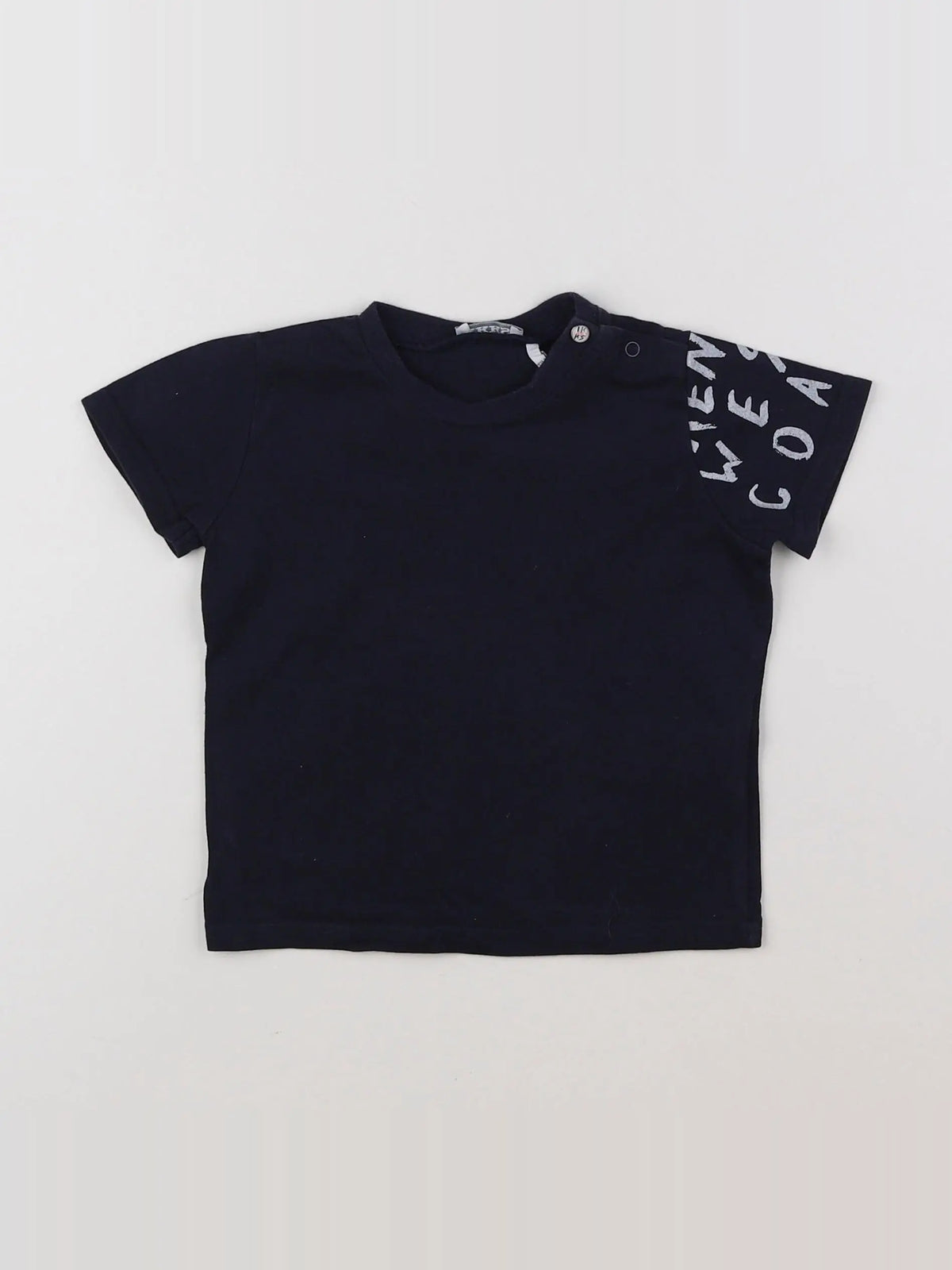 IKKS - tee-shirt bleu - 12 mois