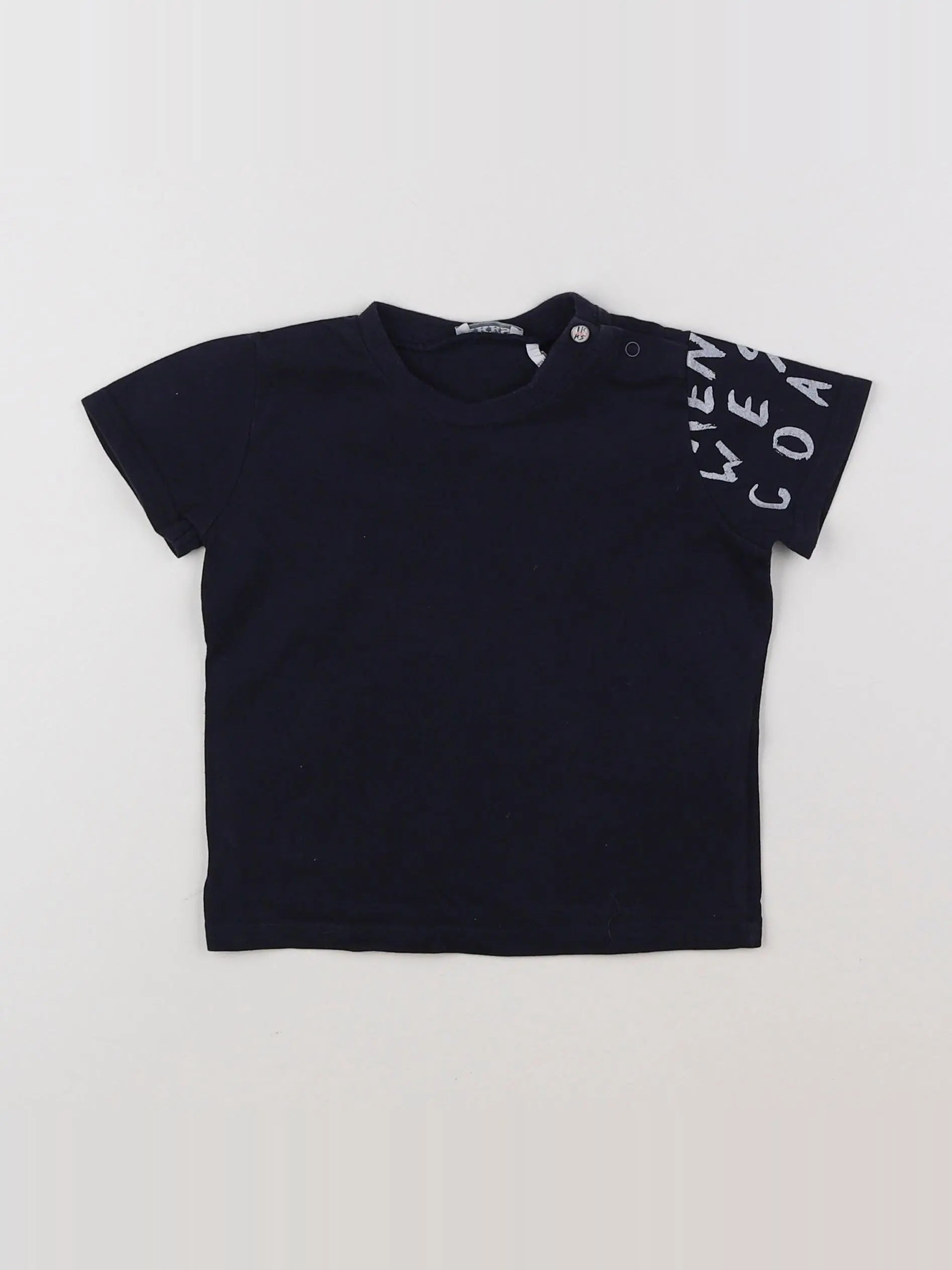 IKKS - tee-shirt bleu - 12 mois