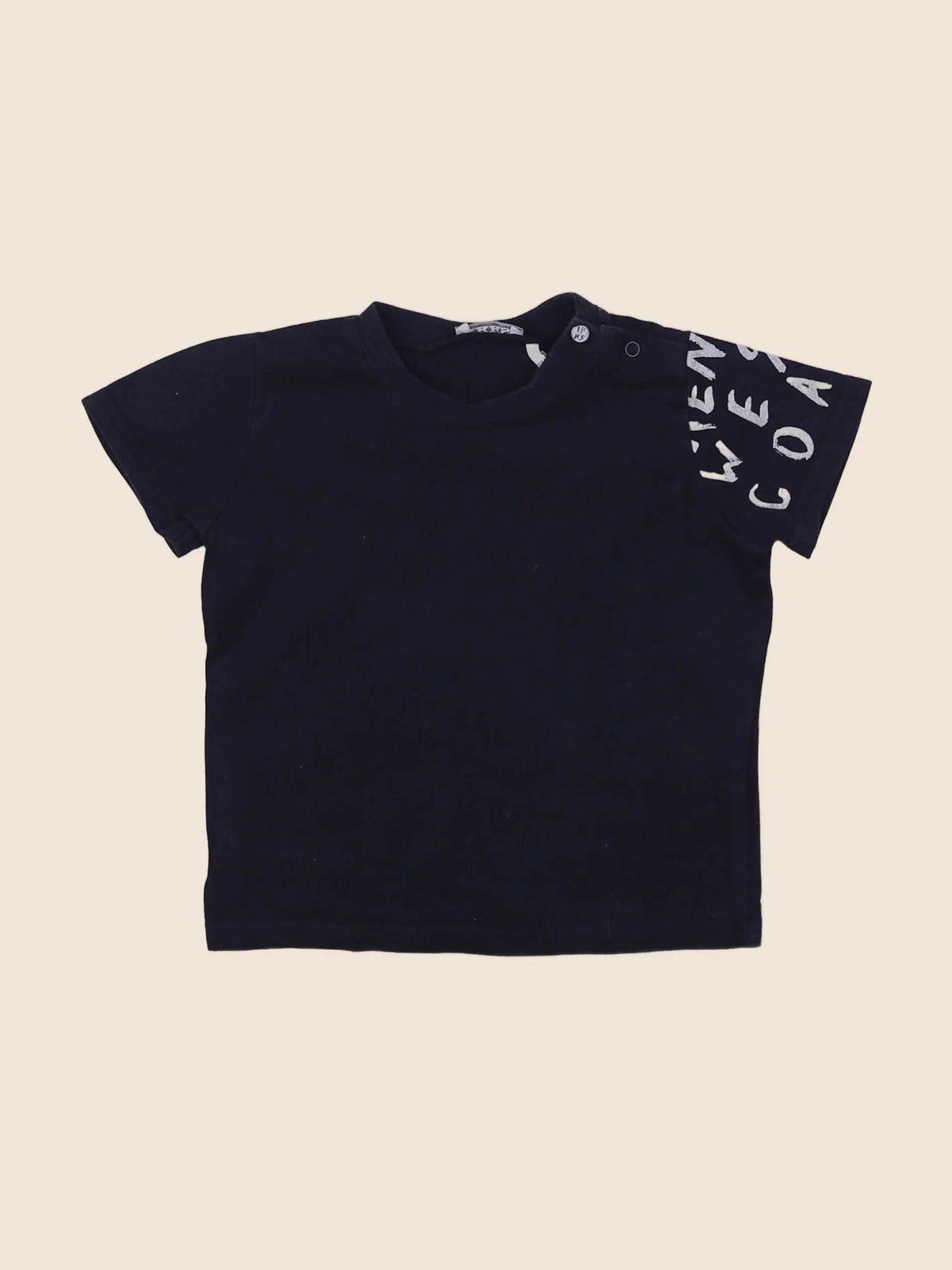 IKKS - tee-shirt bleu - 12 mois