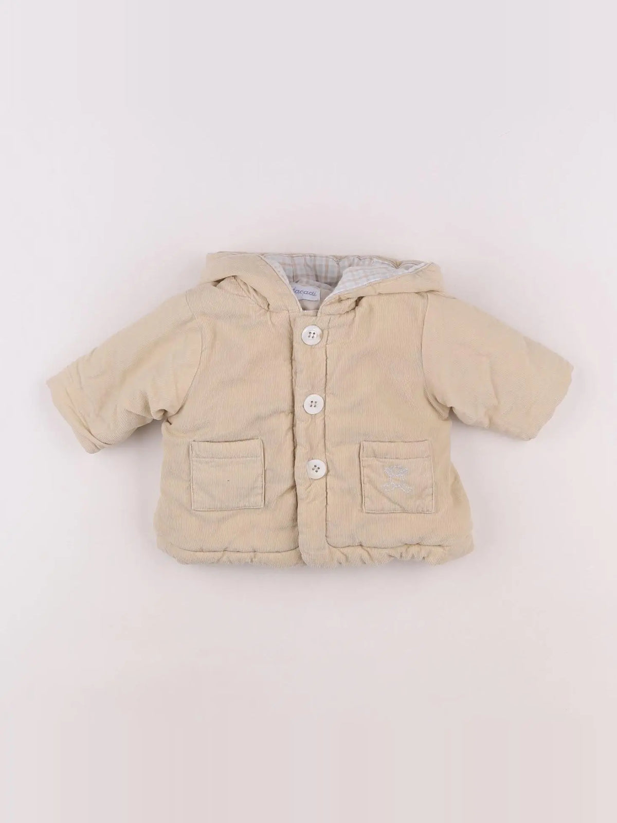 Jacadi - manteau marron - 3/6 mois