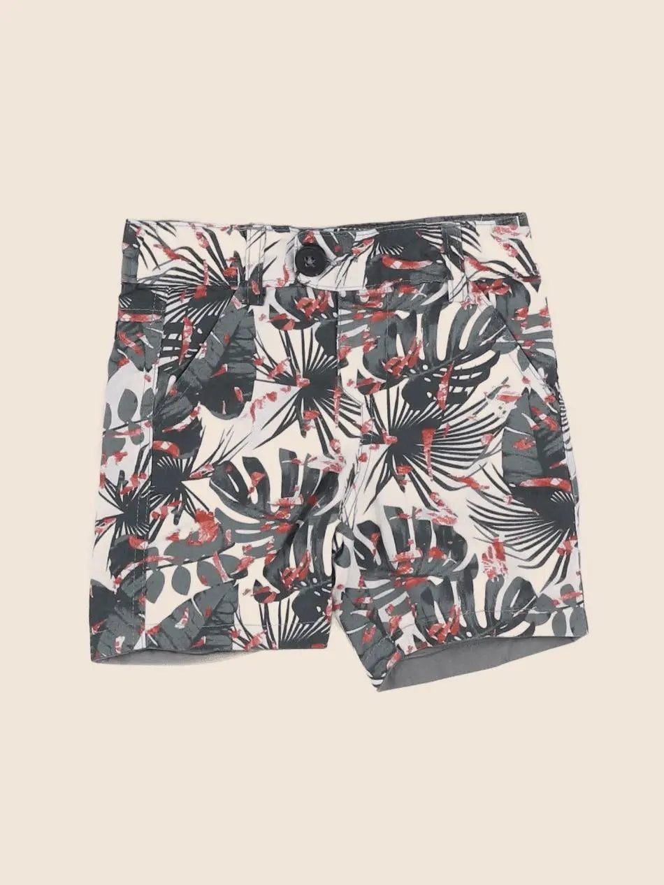 IKKS - short réversible multicolore - 6 mois