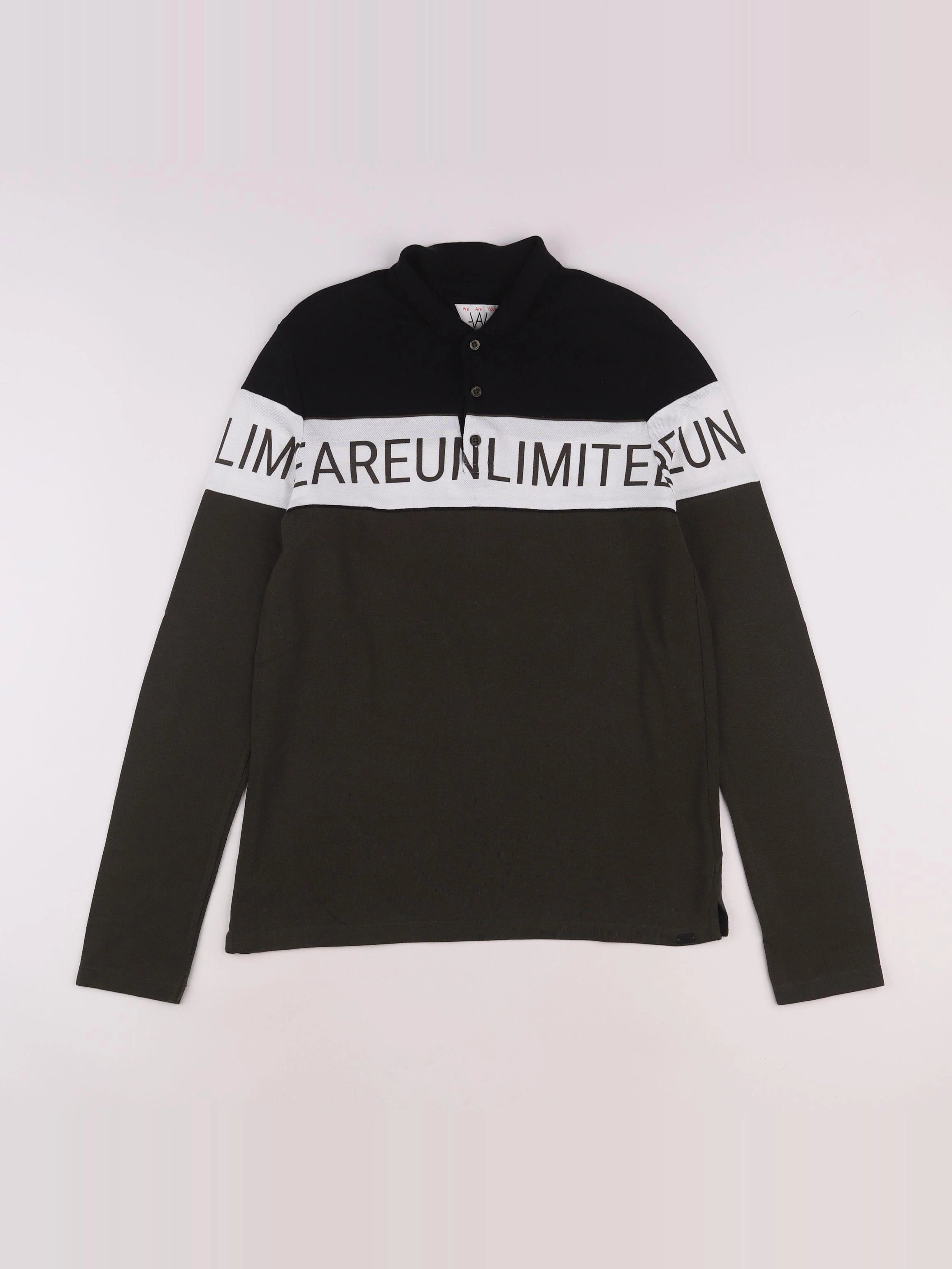 IKKS - polo vert - 14 ans