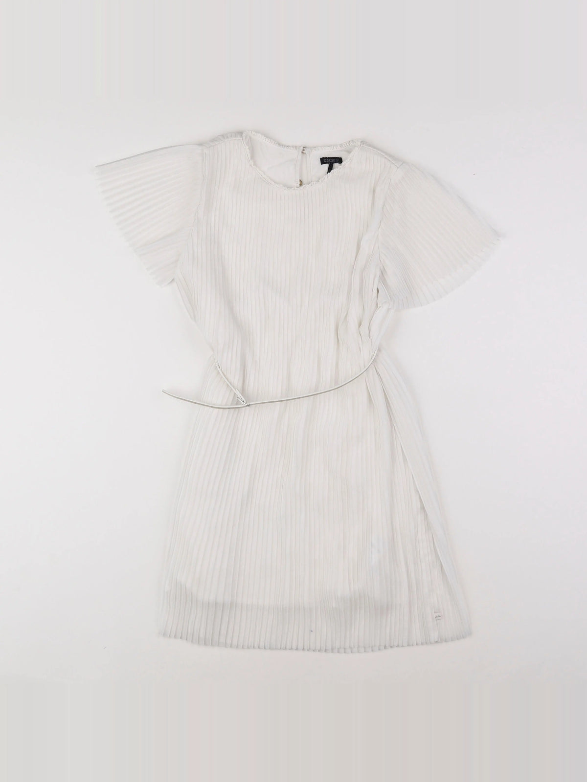 IKKS - robe blanc - 10 ans