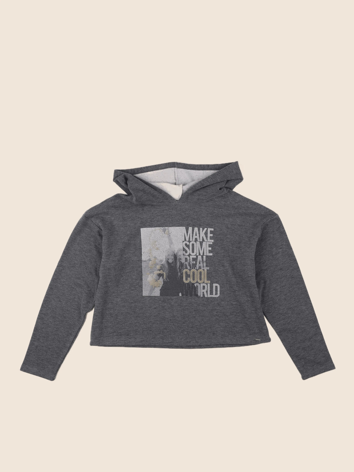 IKKS - sweat gris - 14 ans