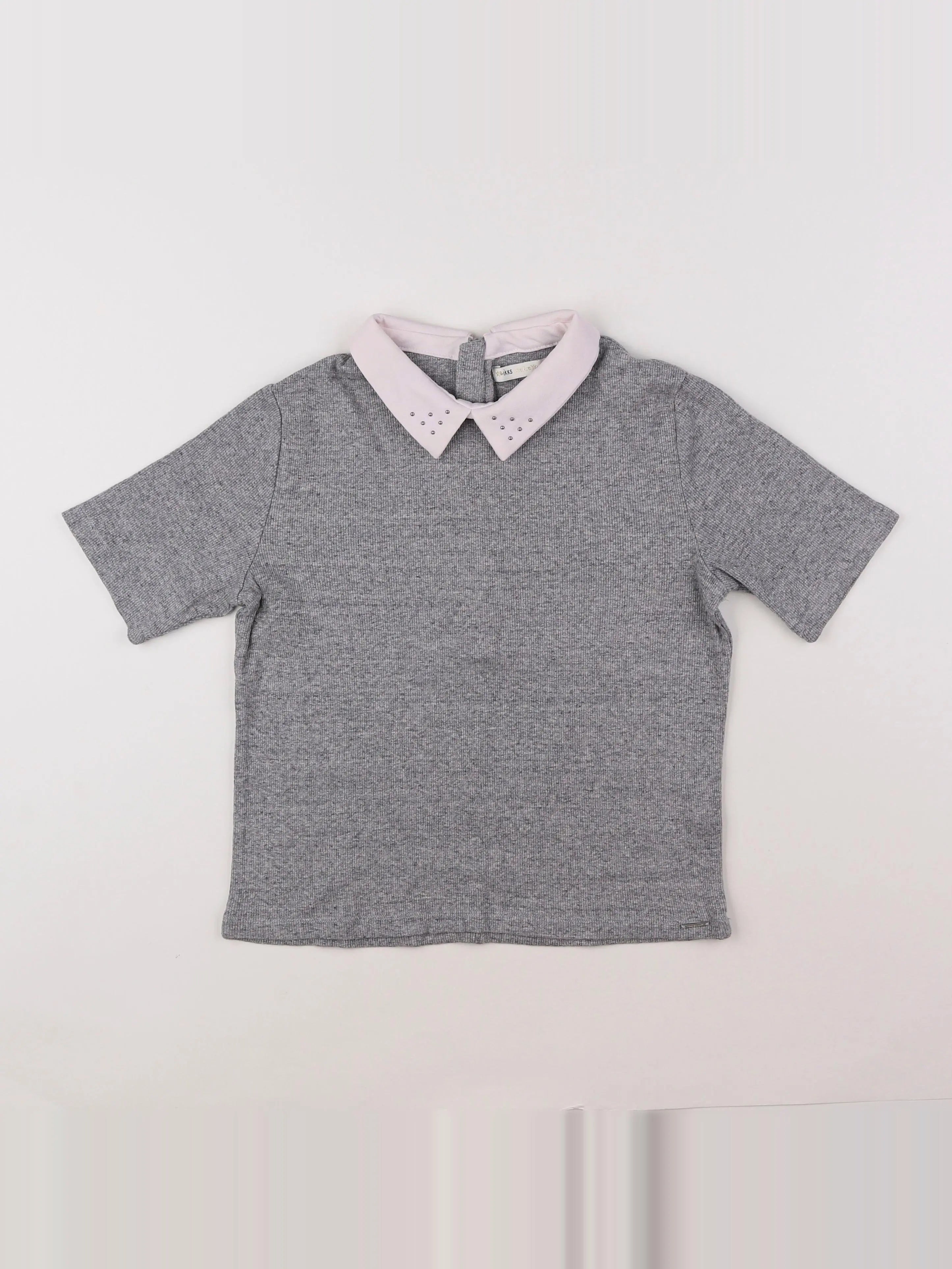 IKKS - tee-shirt gris - 12 ans
