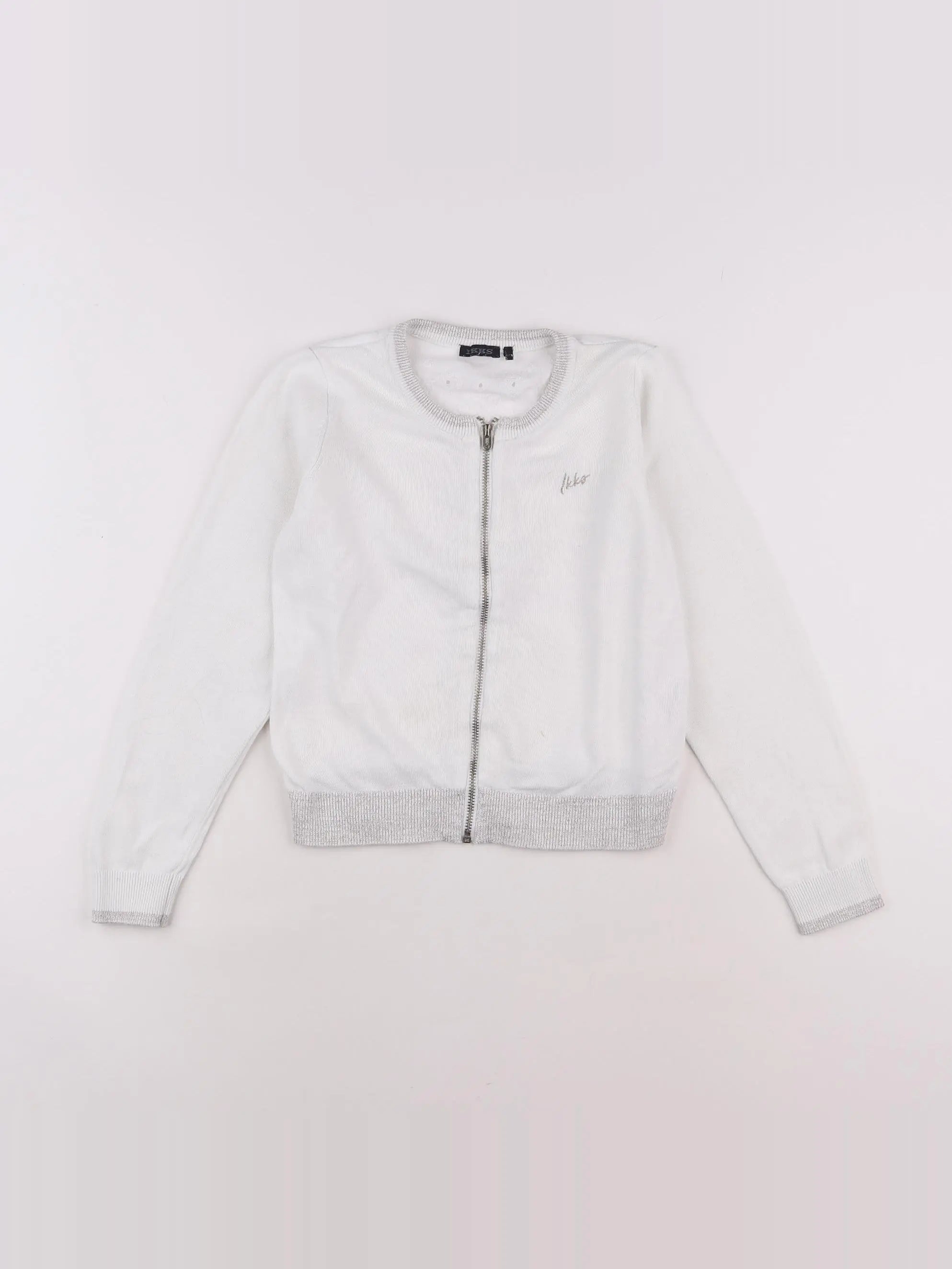 IKKS - pull blanc - 8 ans