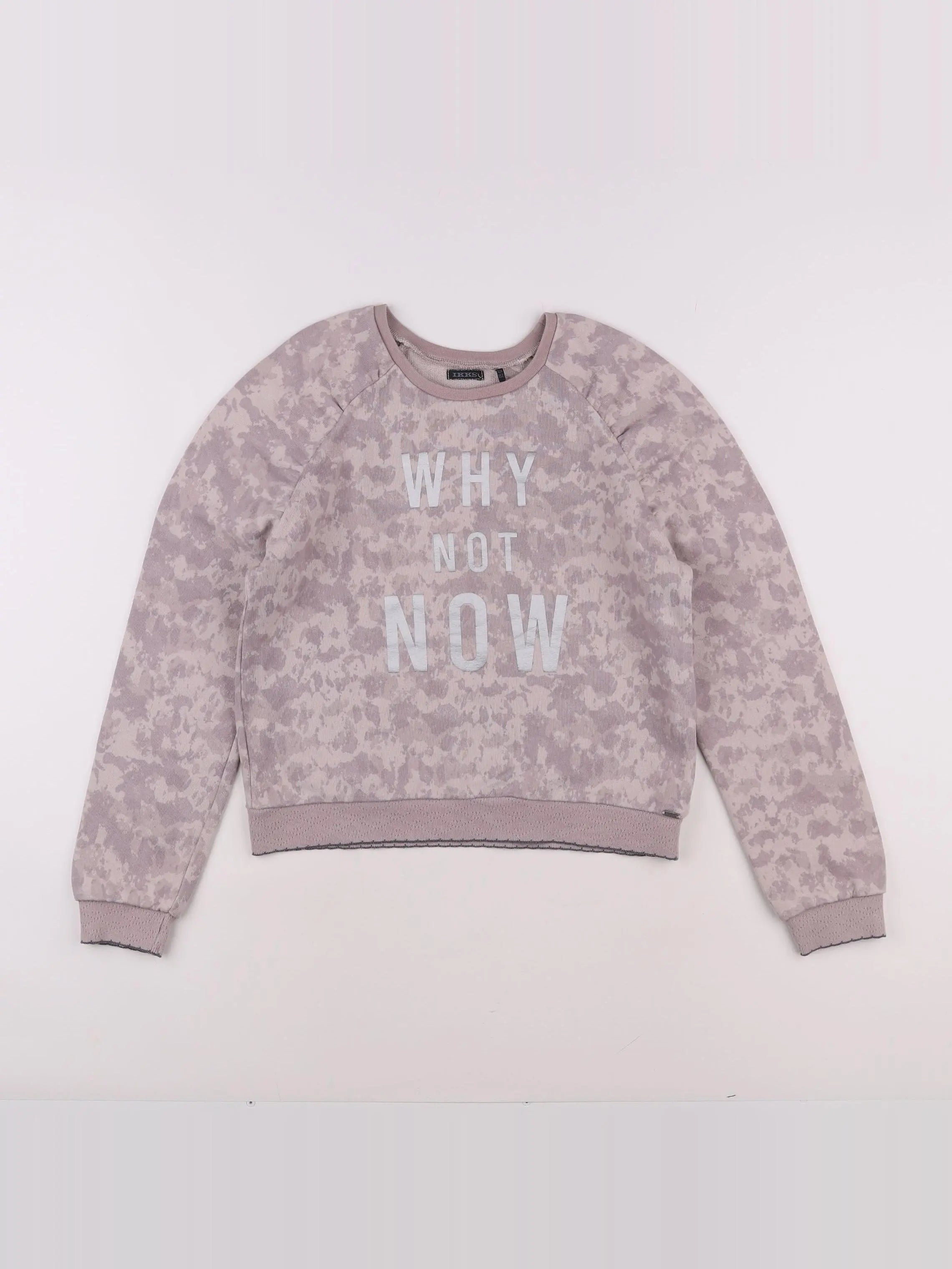 IKKS - sweat rose - 12 ans