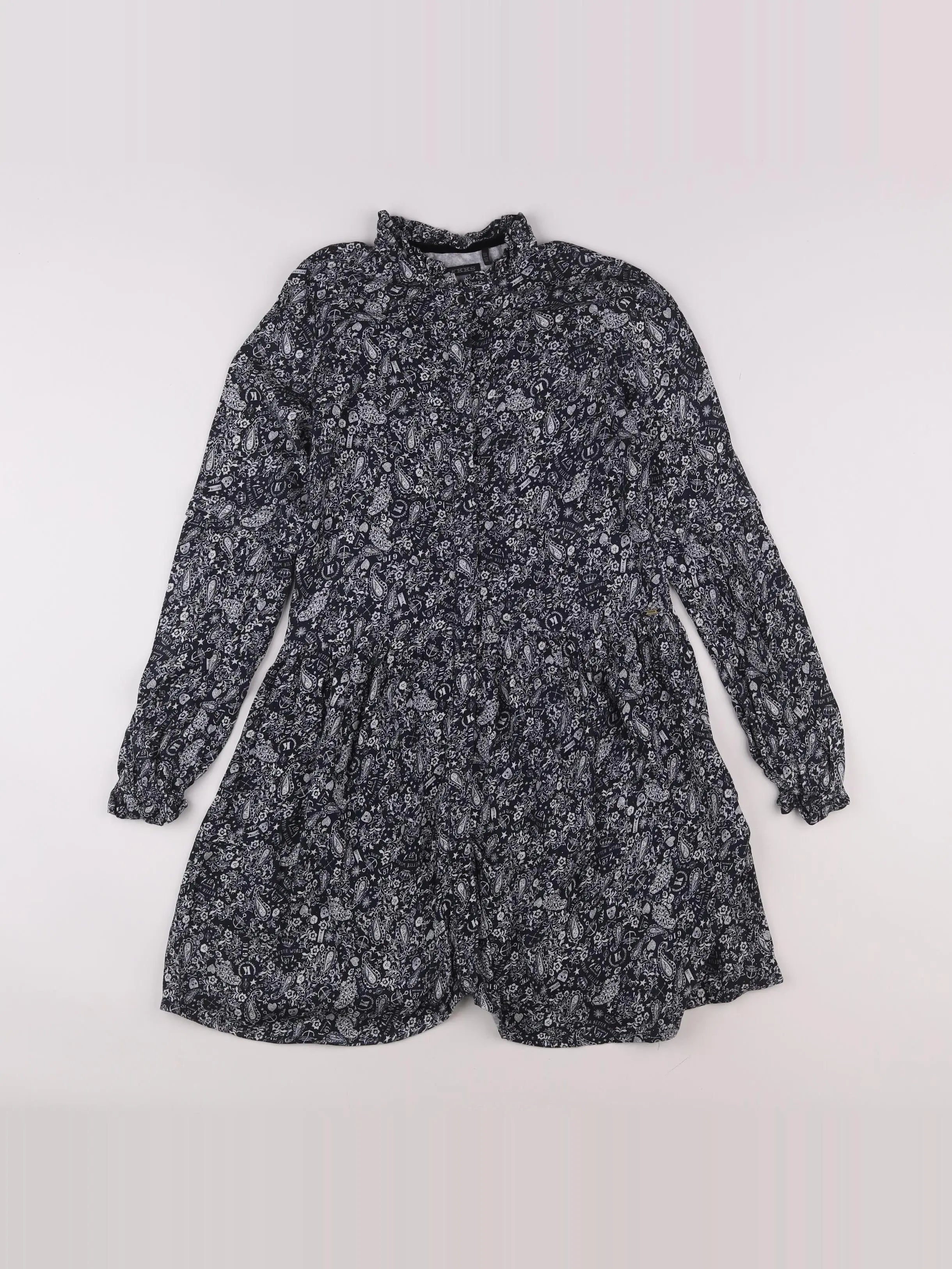 IKKS - robe noir - 12 ans