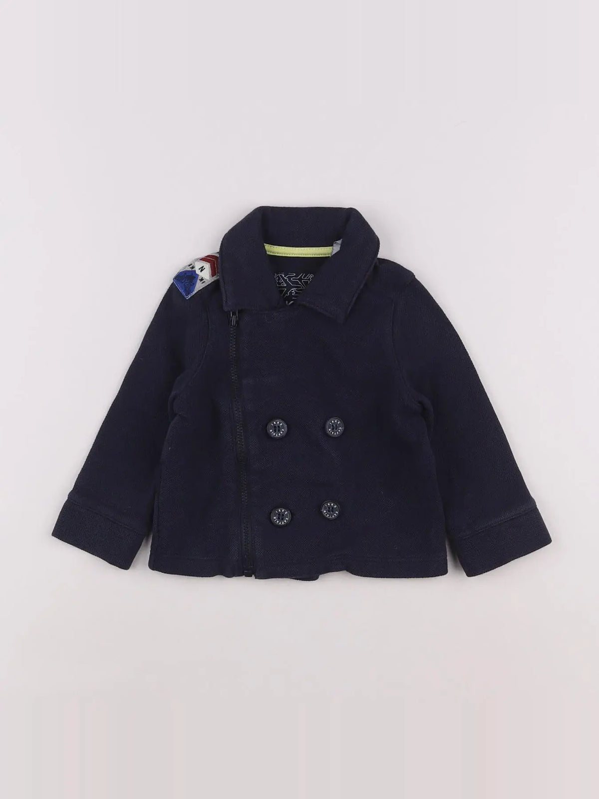IKKS - veste bleu - 12 mois