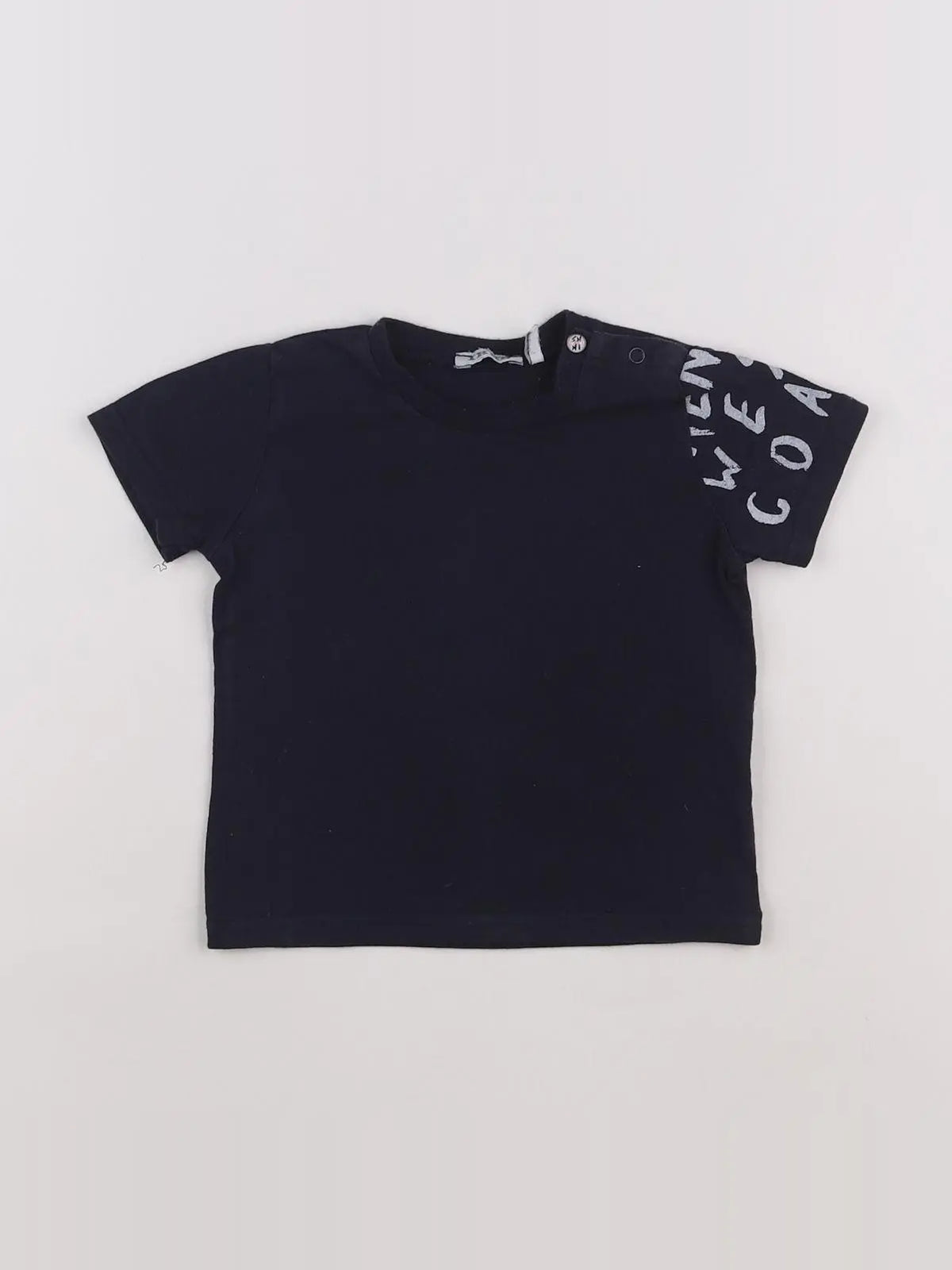 IKKS - tee-shirt bleu - 6 mois