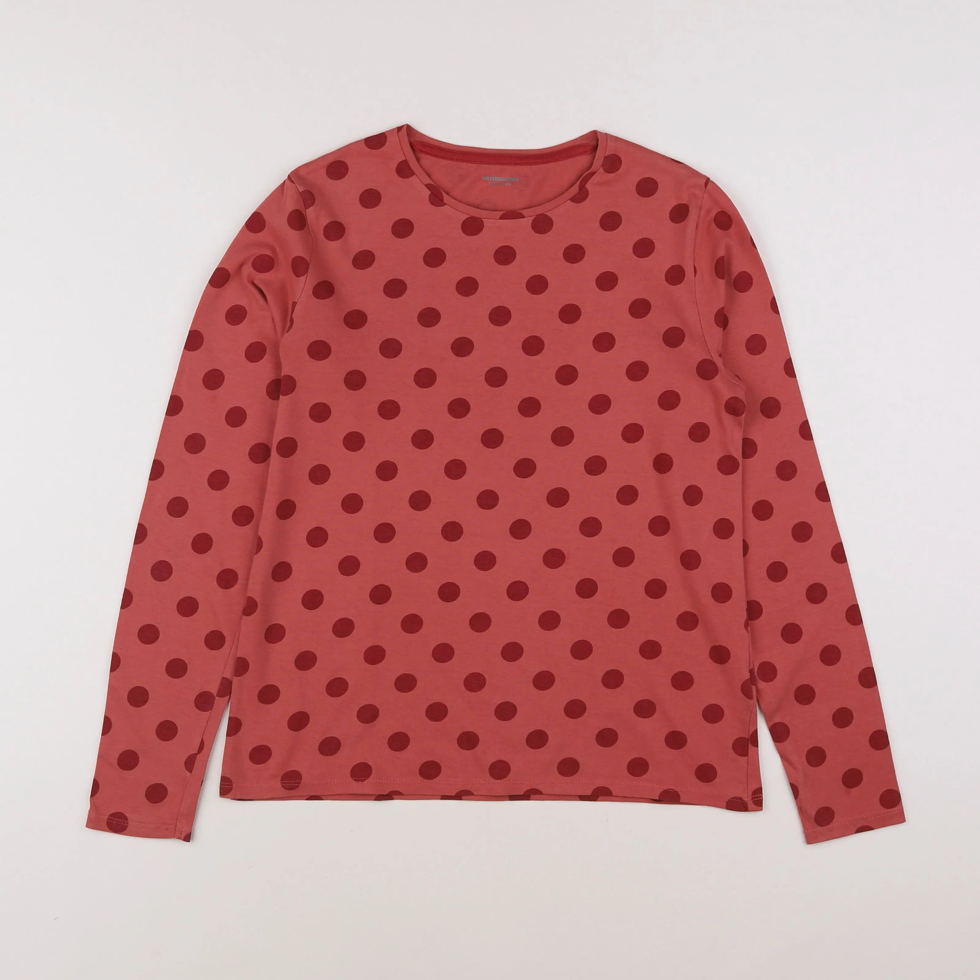 Vertbaudet - tee-shirt rouge - 12 ans