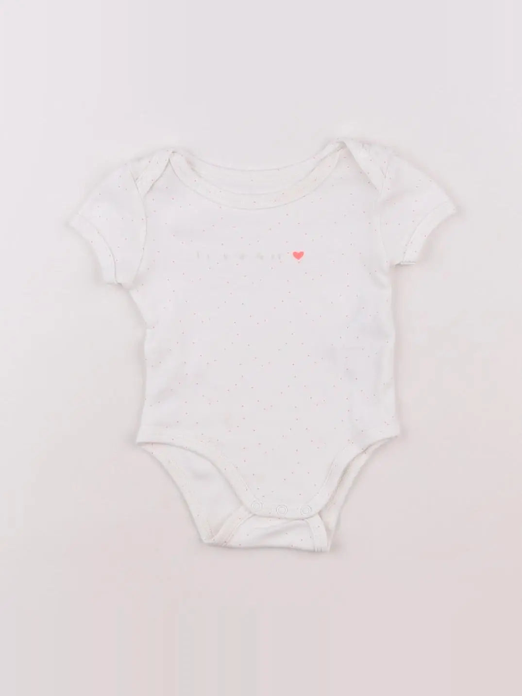 Vertbaudet - body blanc - 3 mois