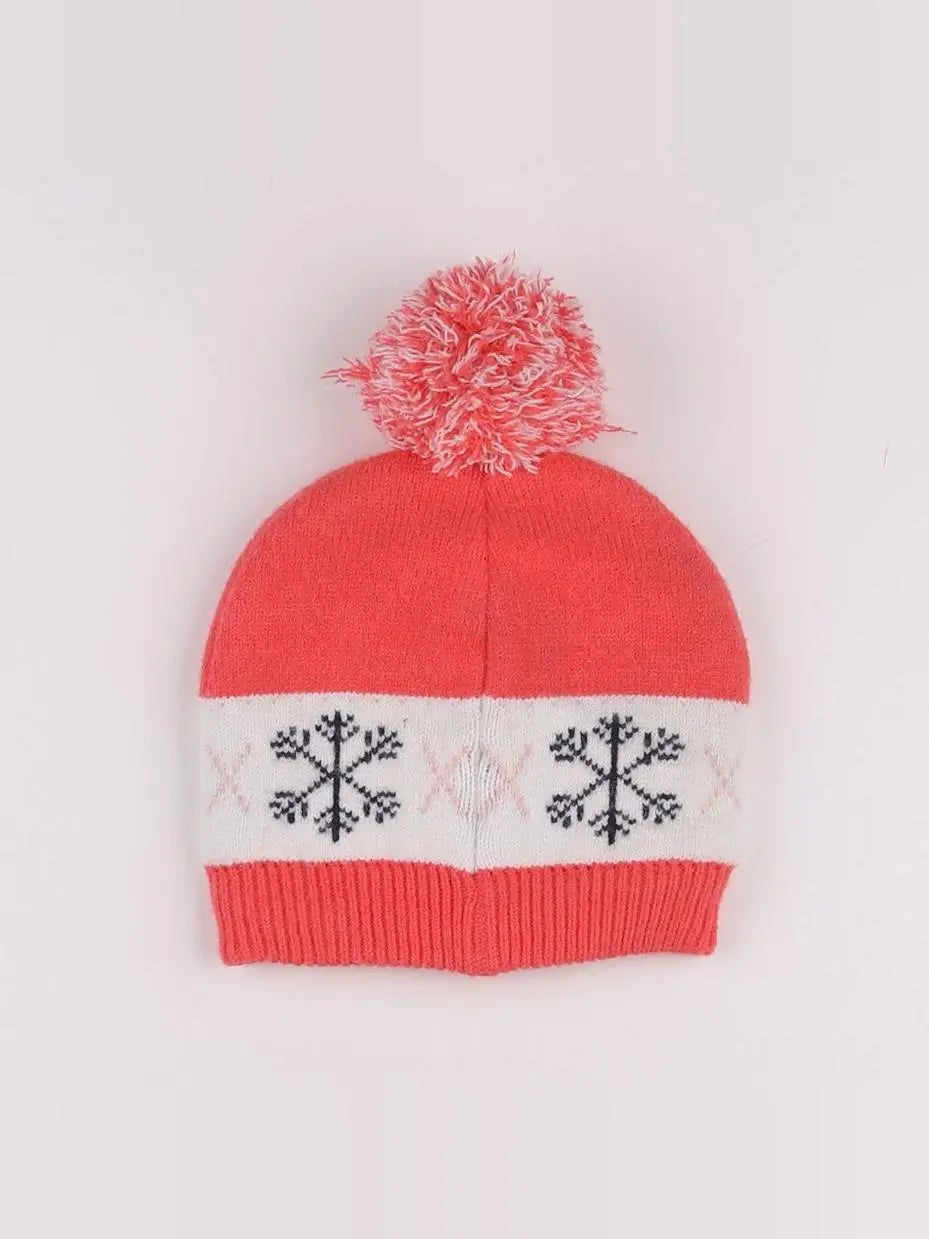 Vertbaudet - bonnet rose - 10 ans