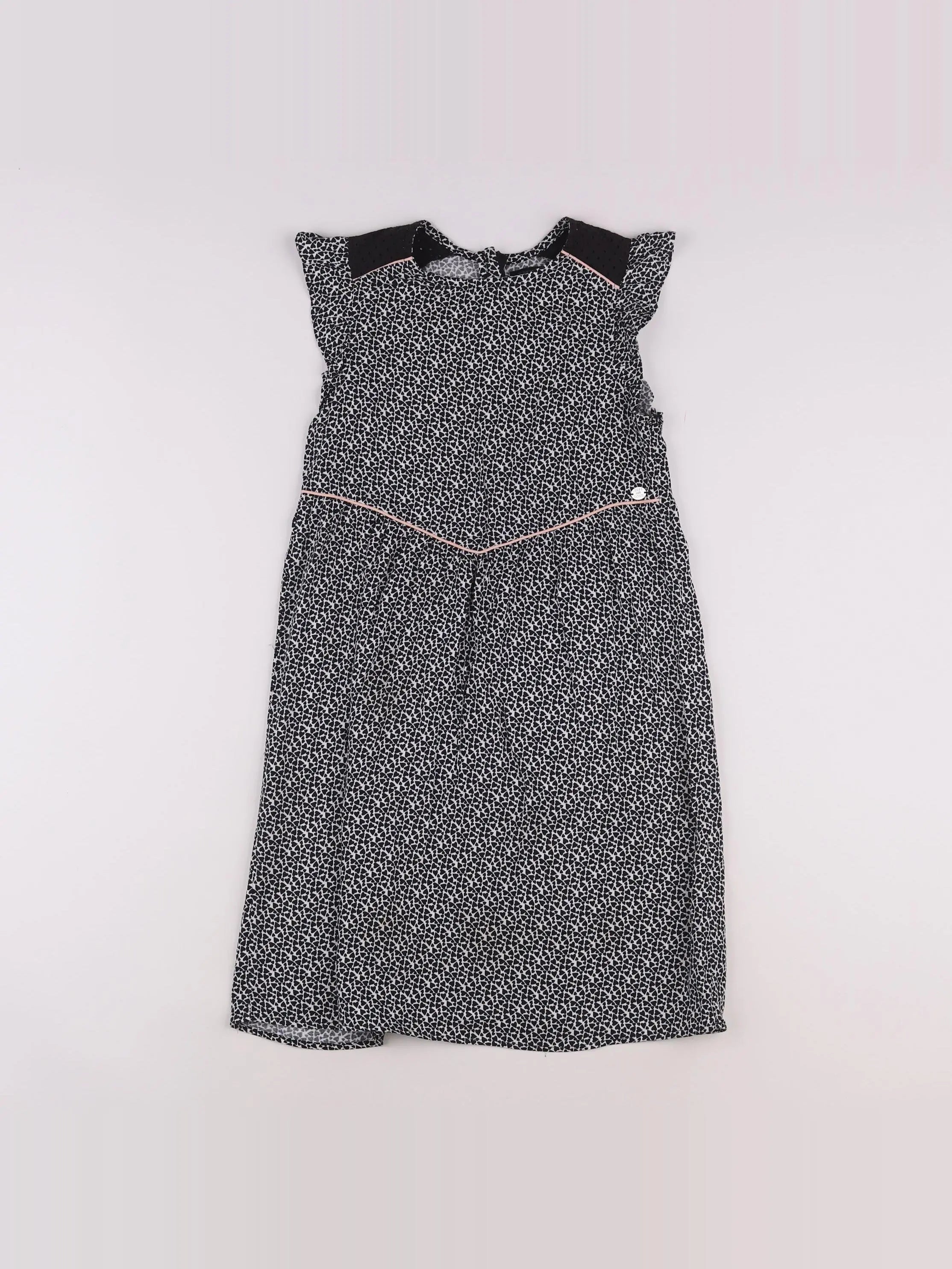 IKKS - robe noir - 10 ans