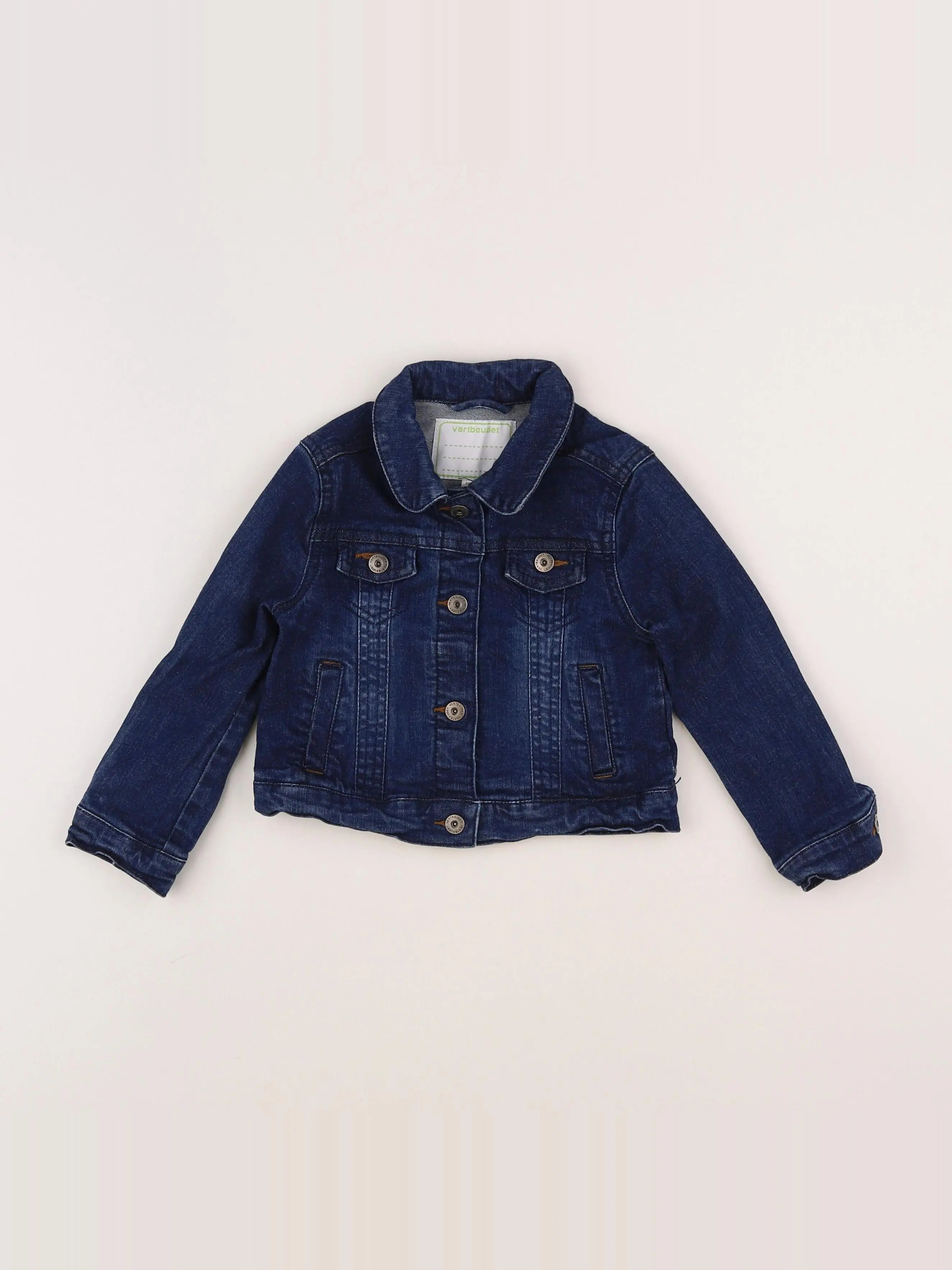 Vertbaudet - veste bleu - 3 ans