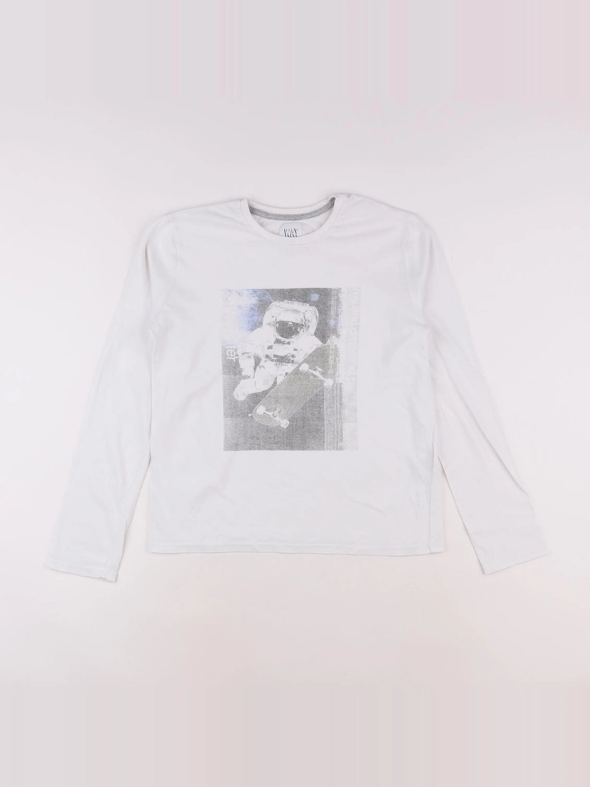 IKKS - tee-shirt blanc - 10 ans