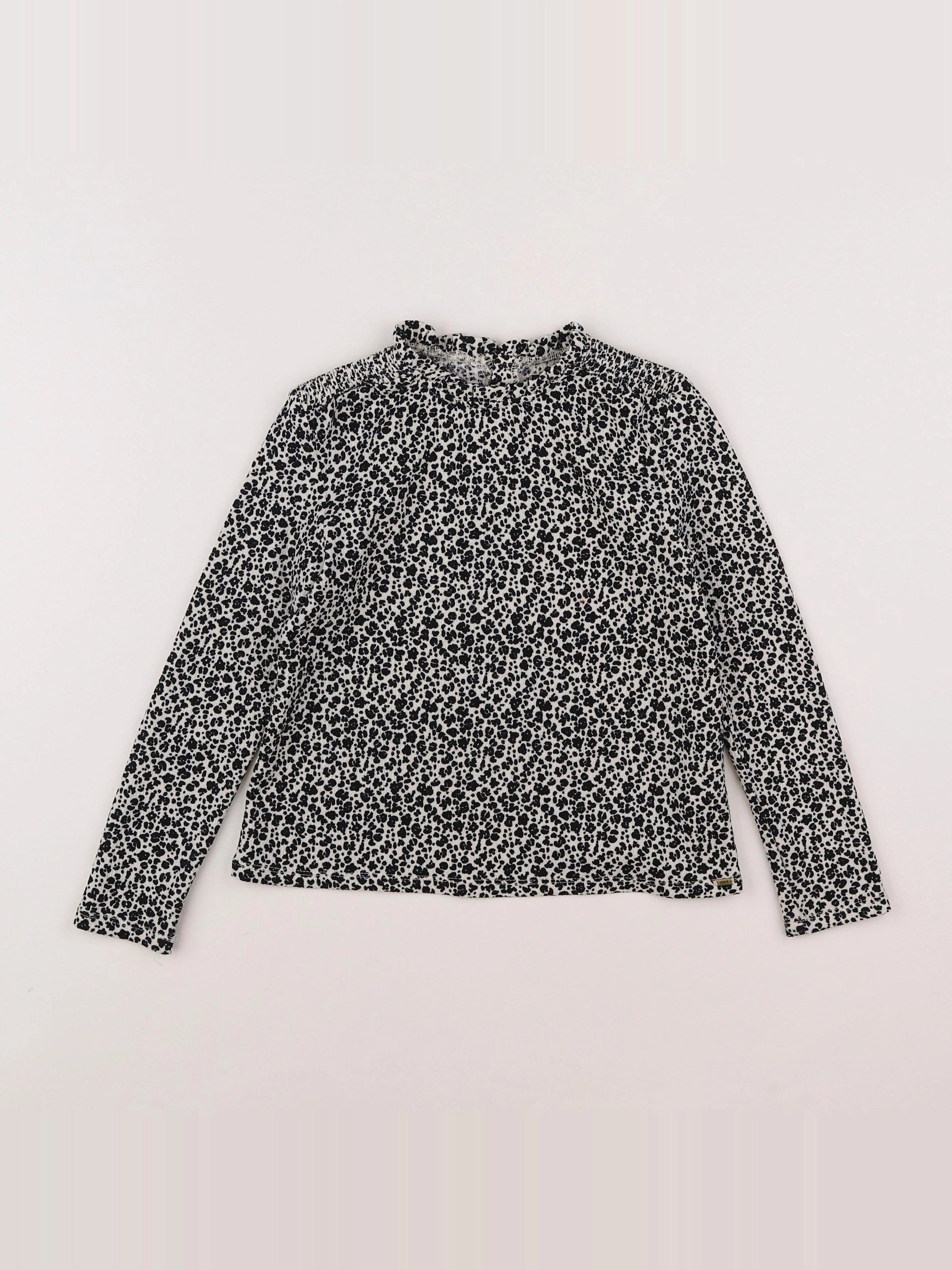 IKKS - blouse blanc, noir - 6 ans
