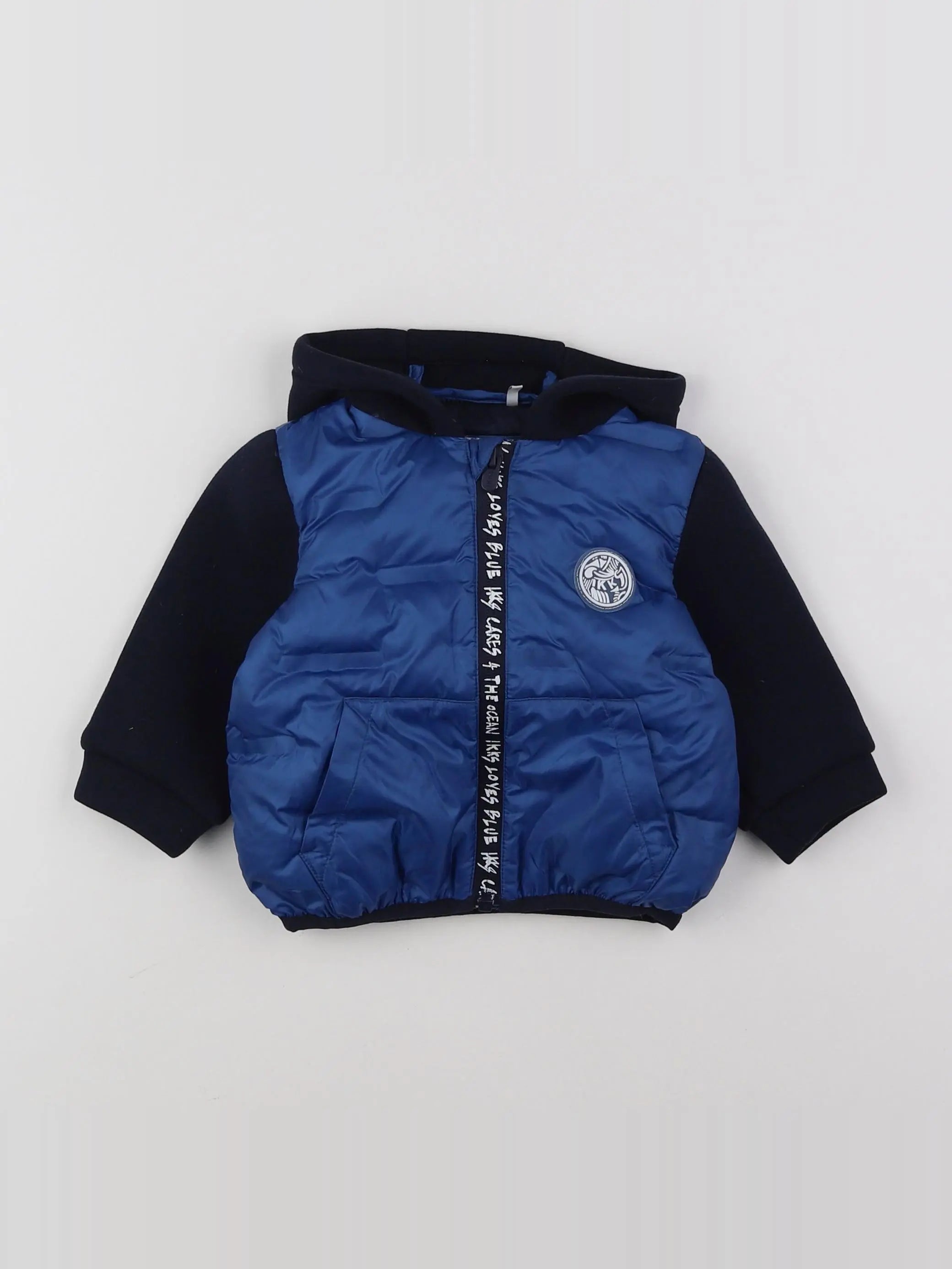 IKKS - doudoune bleu - 6 mois