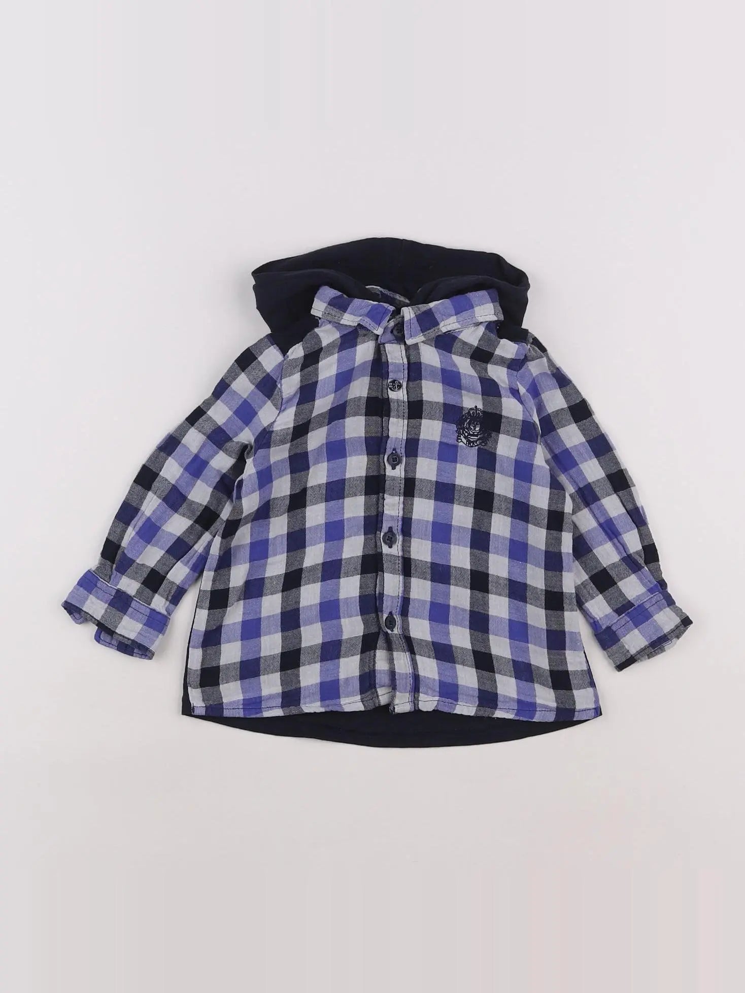 IKKS - chemise bleu - 12 mois