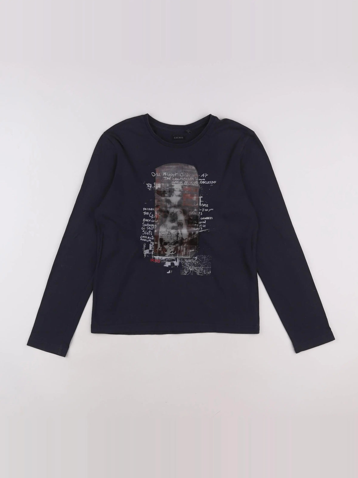 IKKS - tee-shirt bleu - 12 ans