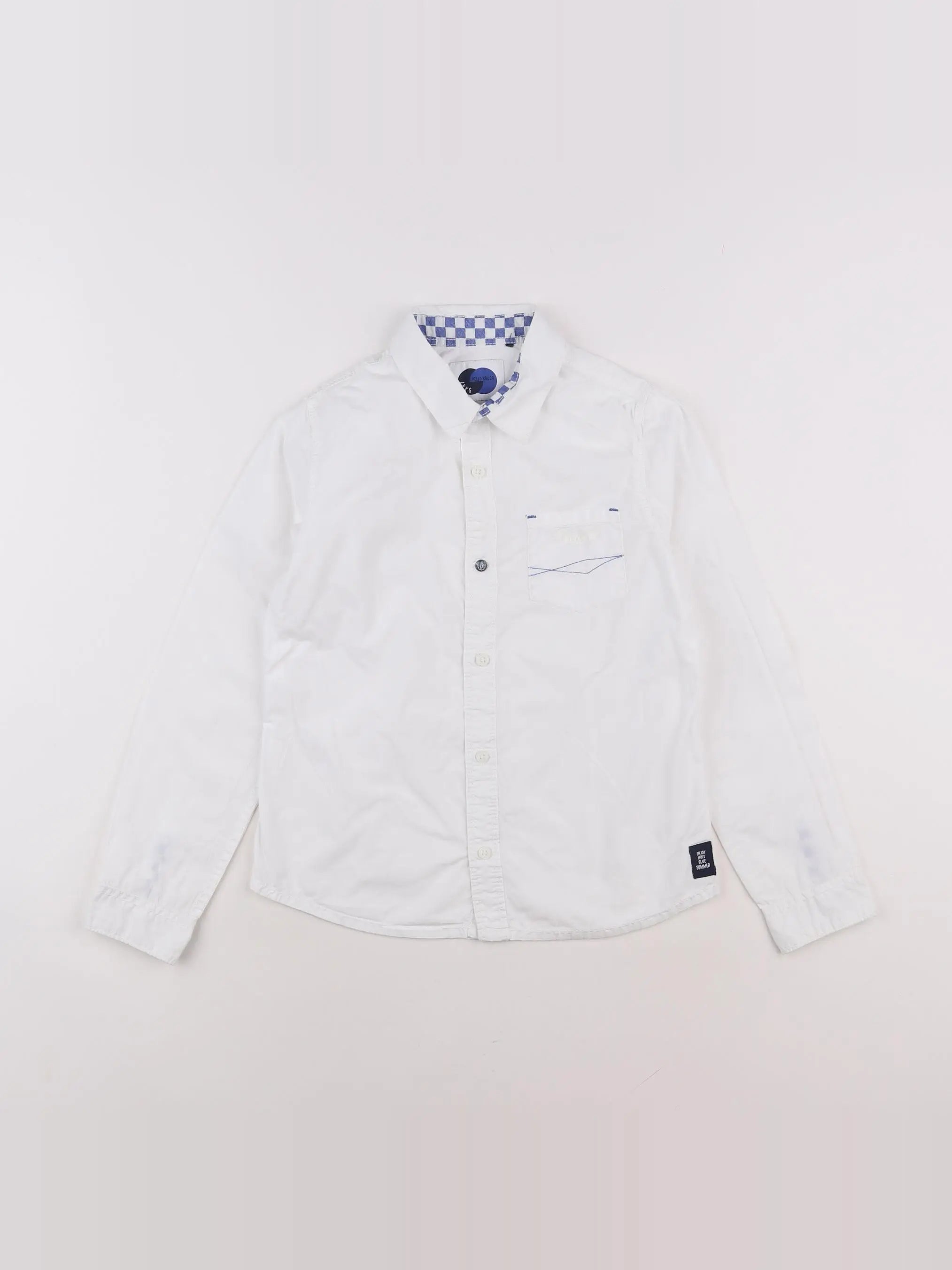 IKKS - chemise blanc - 8 ans