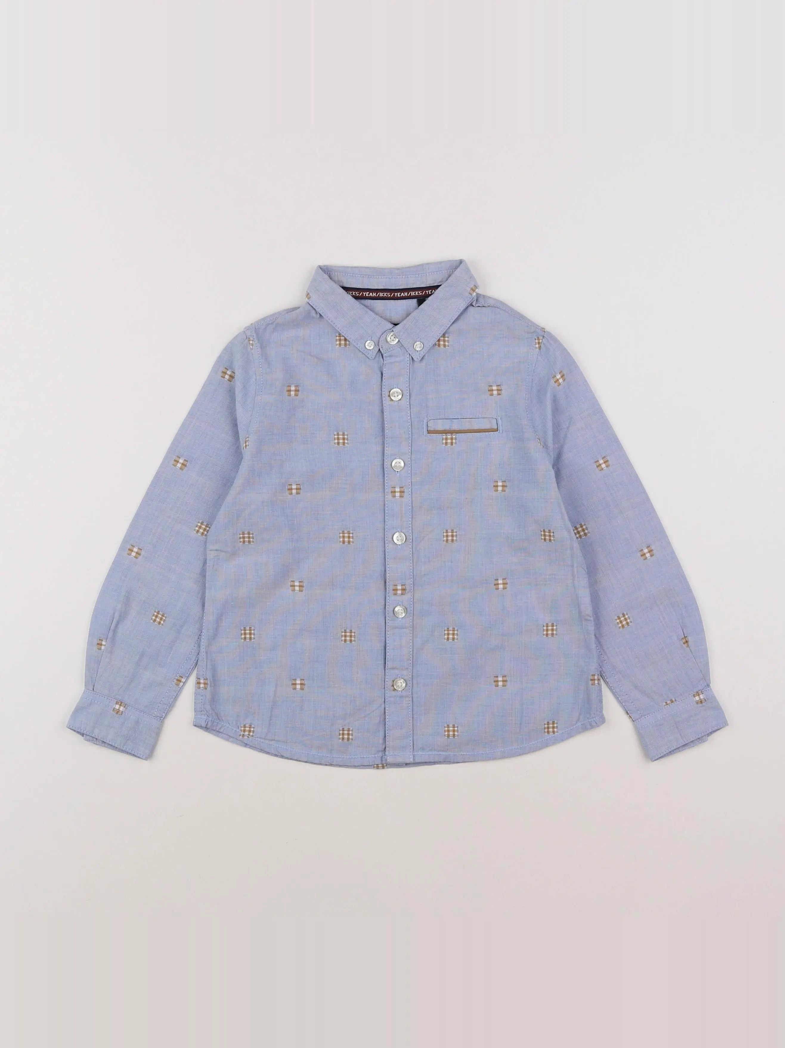 IKKS - chemise bleu - 3 ans