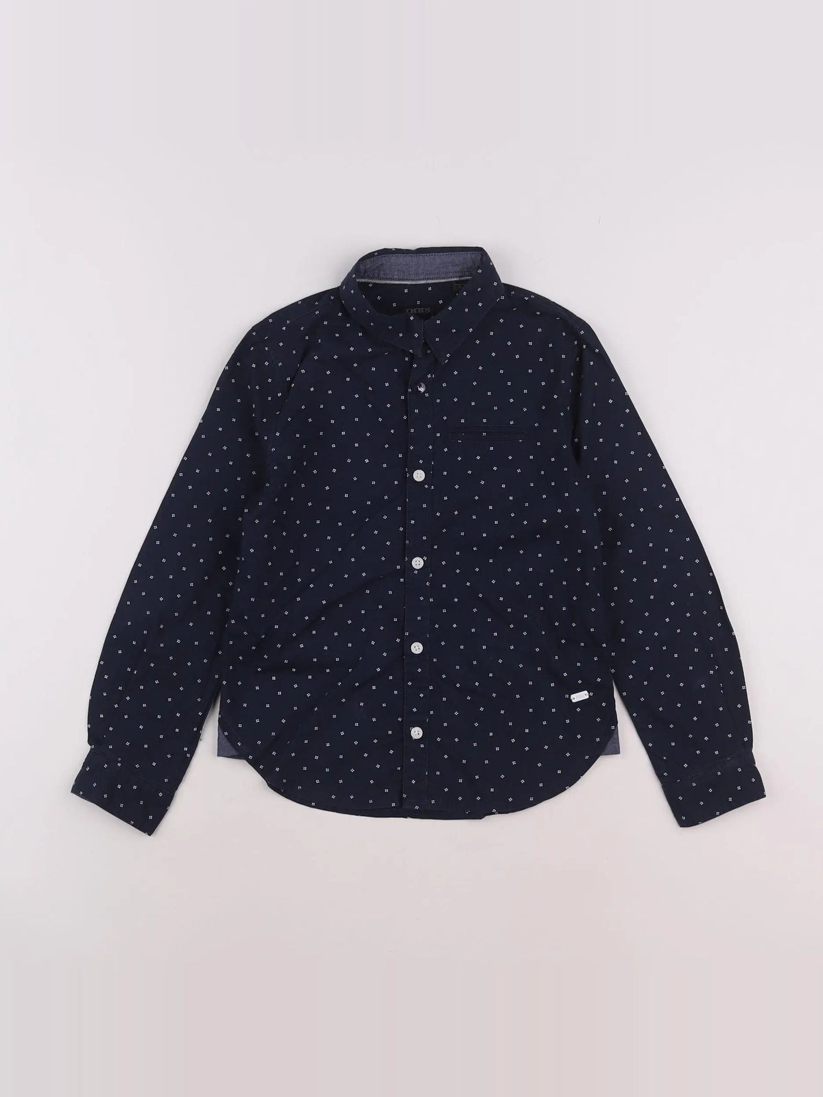 IKKS - chemise bleu - 6 ans