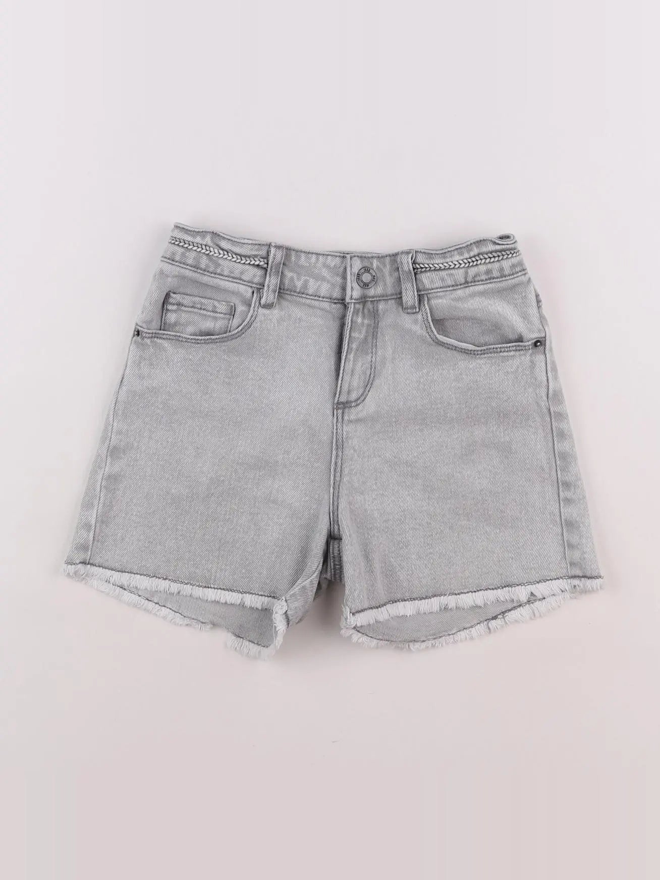 IKKS - short gris - 7 ans