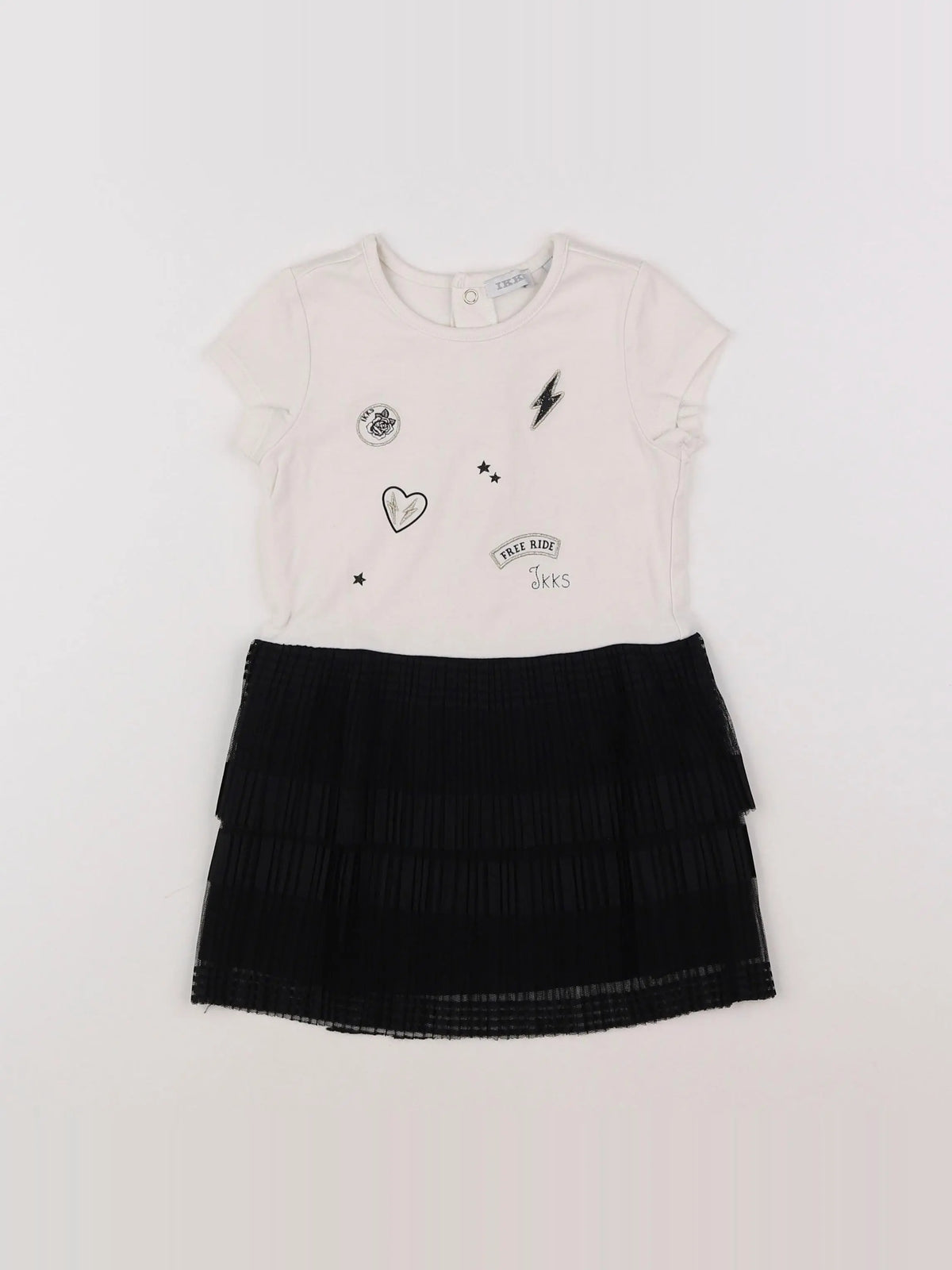 IKKS - robe noir - 18 mois