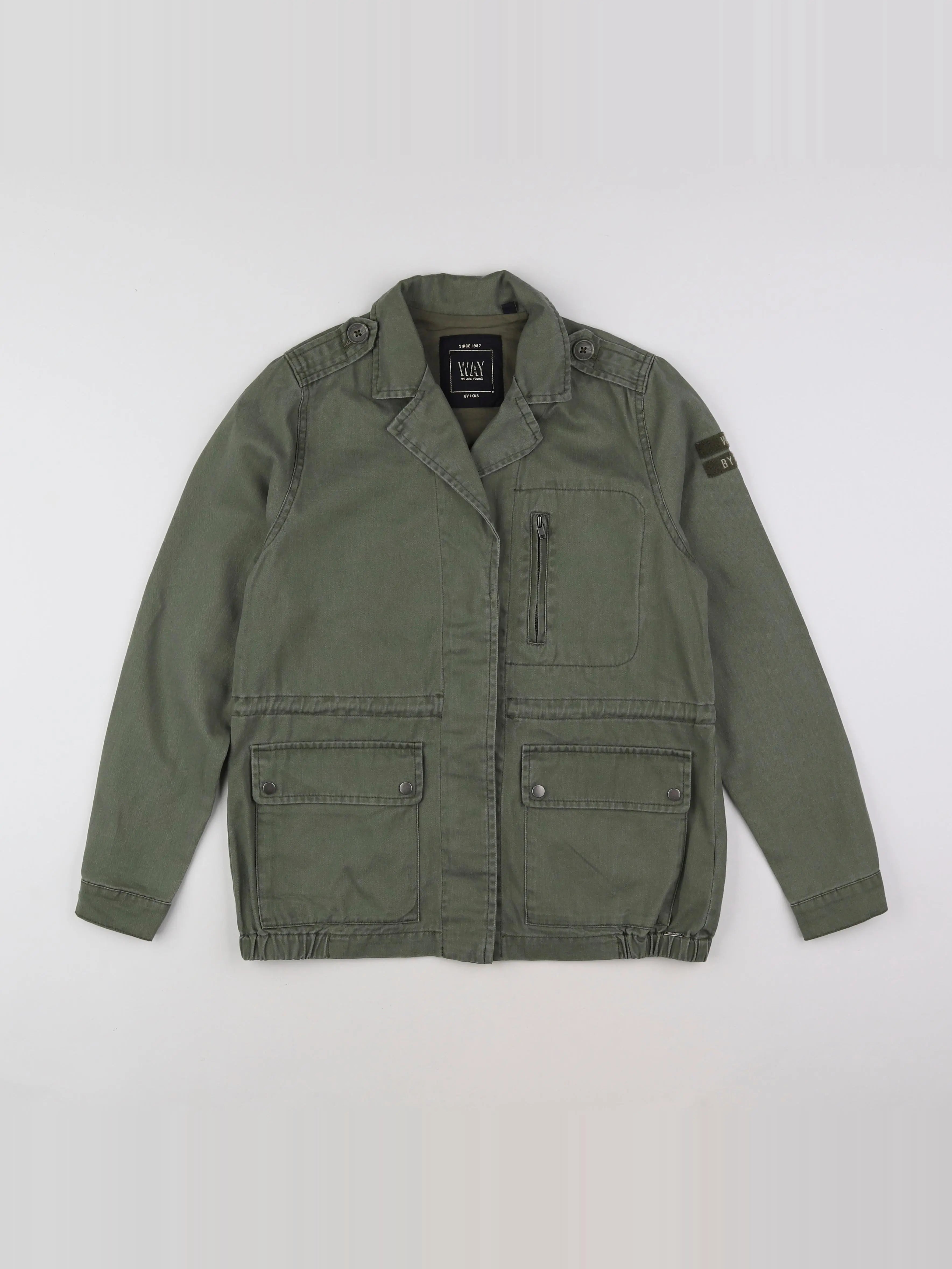 IKKS - veste vert - 12 ans