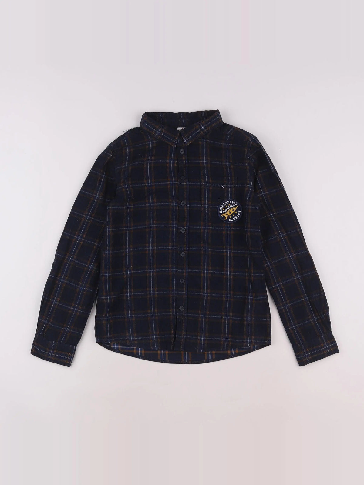 Tape à l'oeil - chemise bleu - 10 ans
