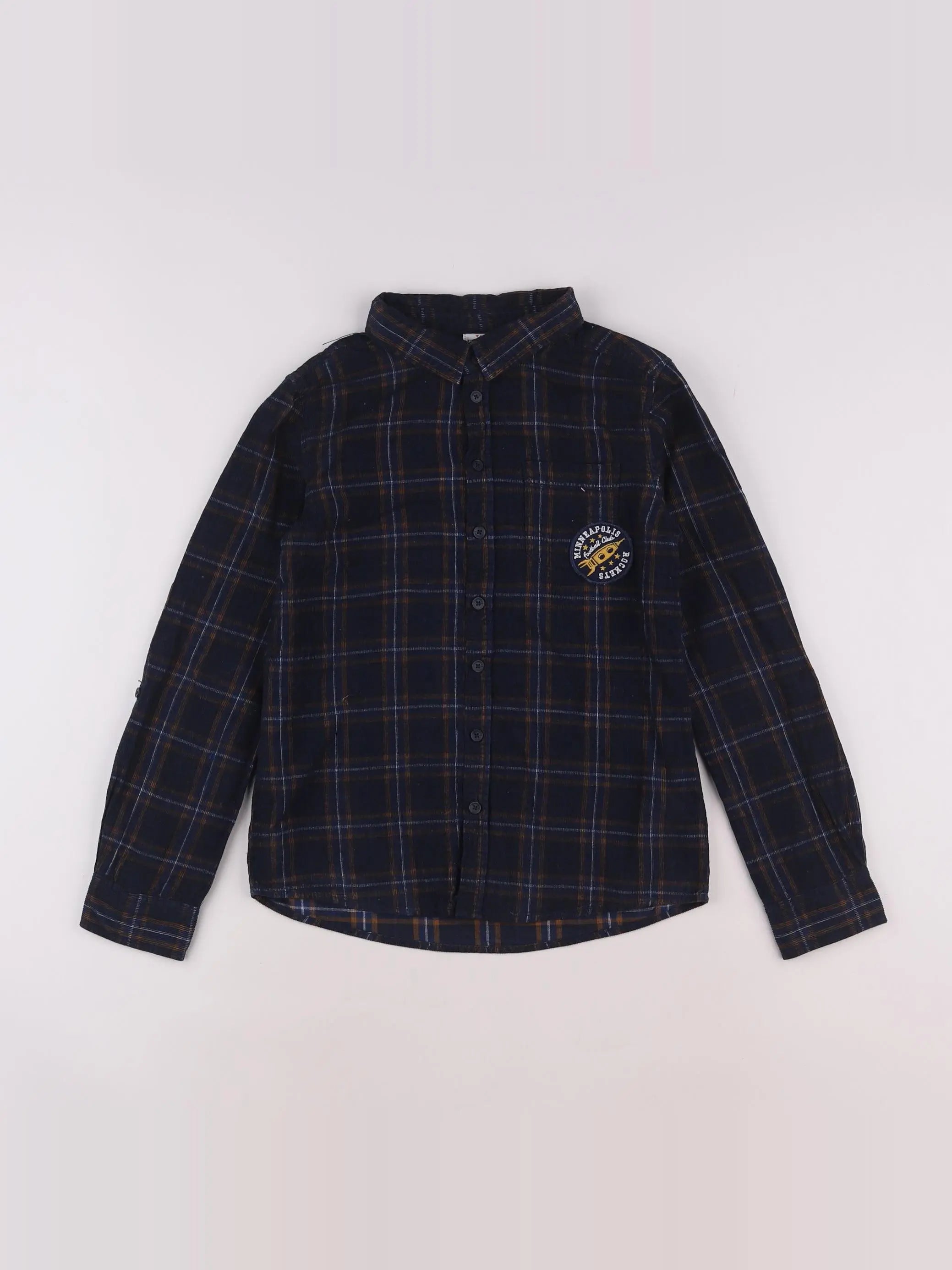 Tape à l'oeil - chemise bleu - 10 ans